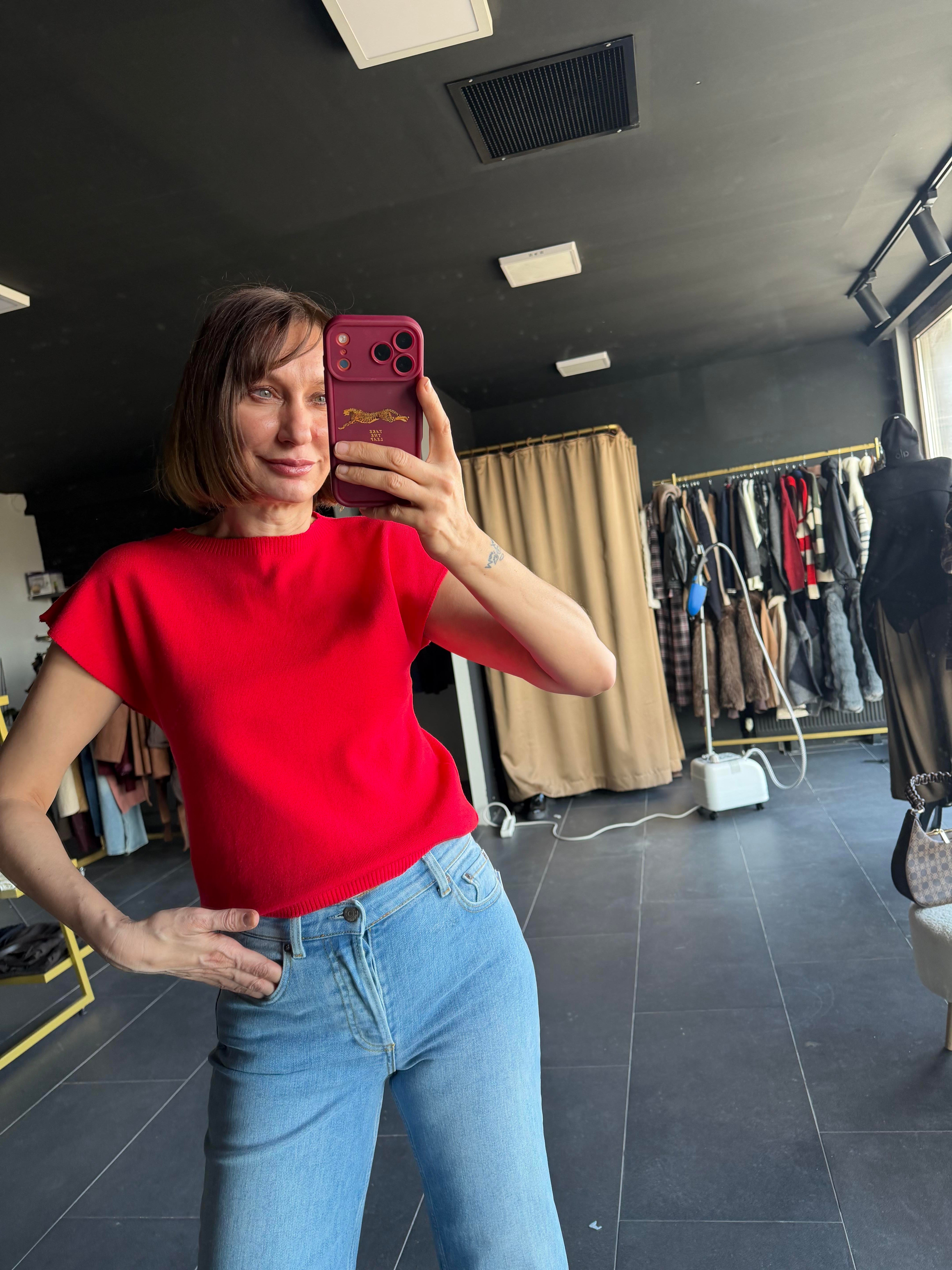 Corsman Kırmızı Triko