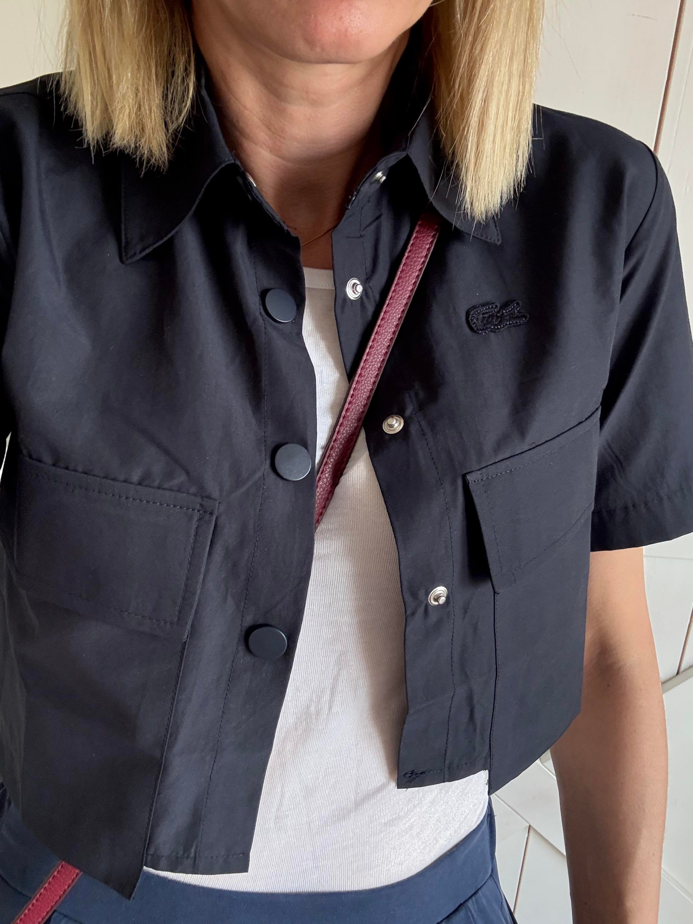 Crop Kısa Gömlek Lcs