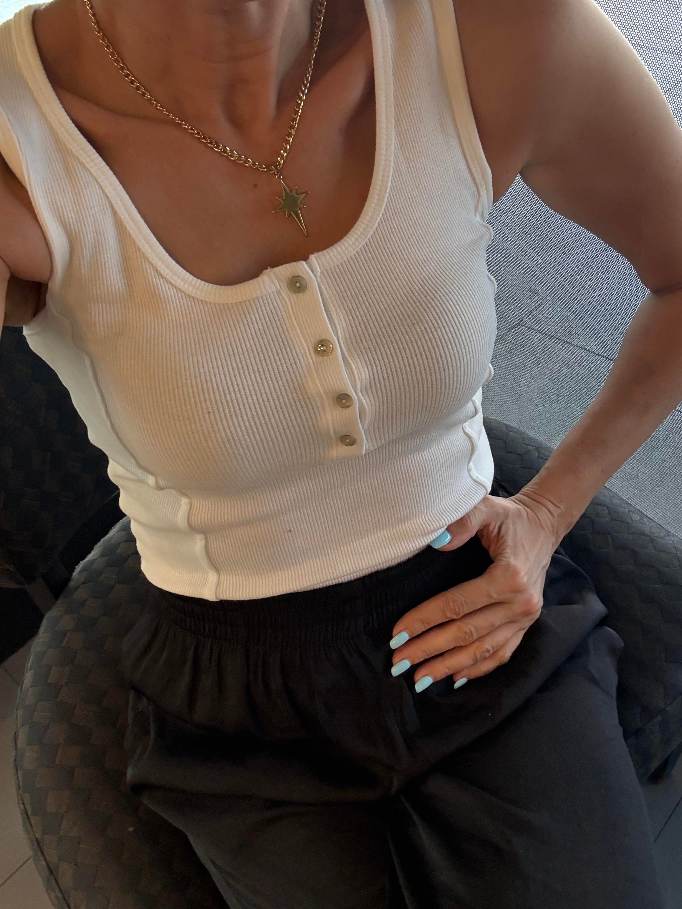 Dört Düğmeli Kaşkorse Atlet