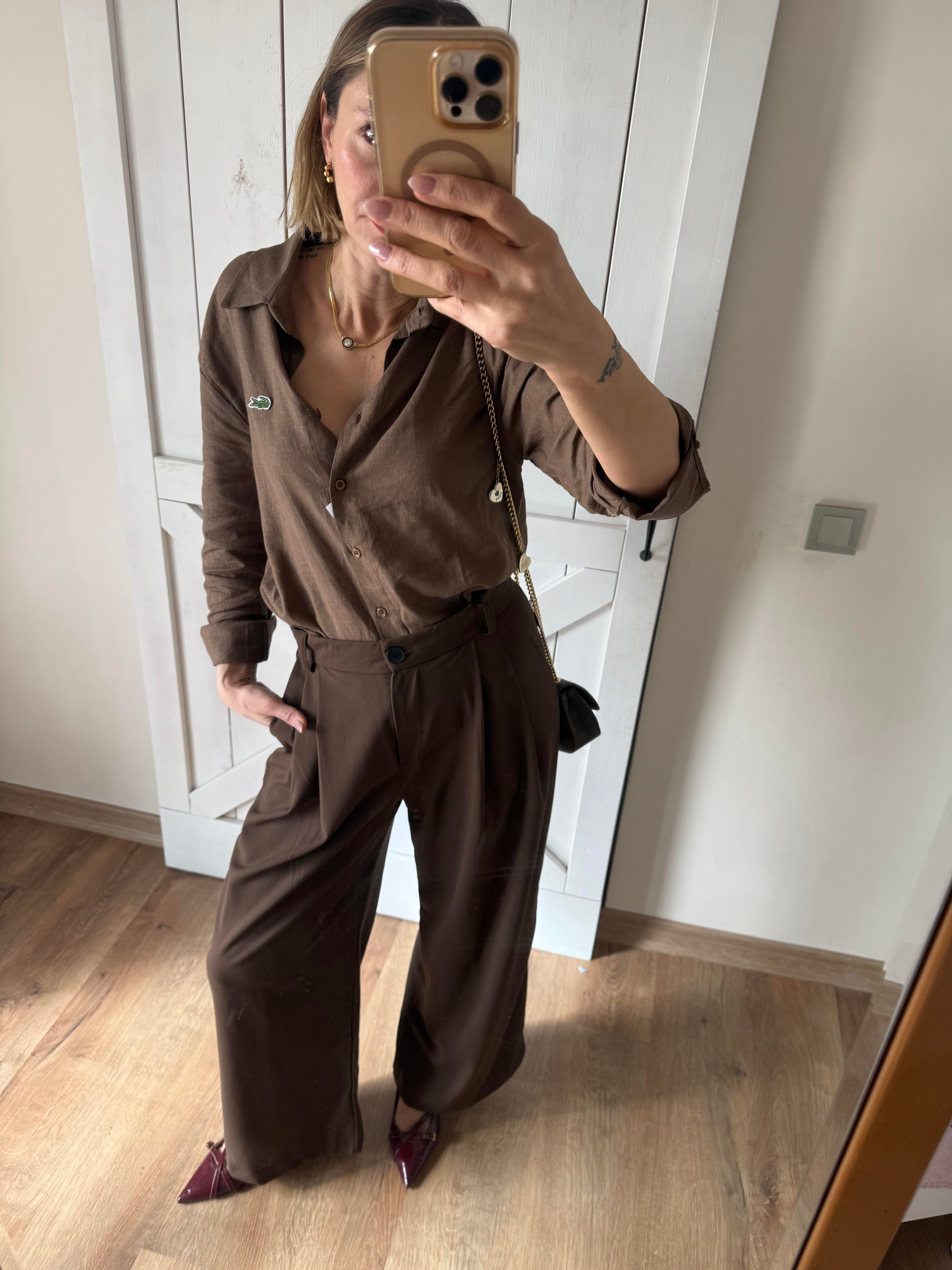 Expresso Keten Gömlek