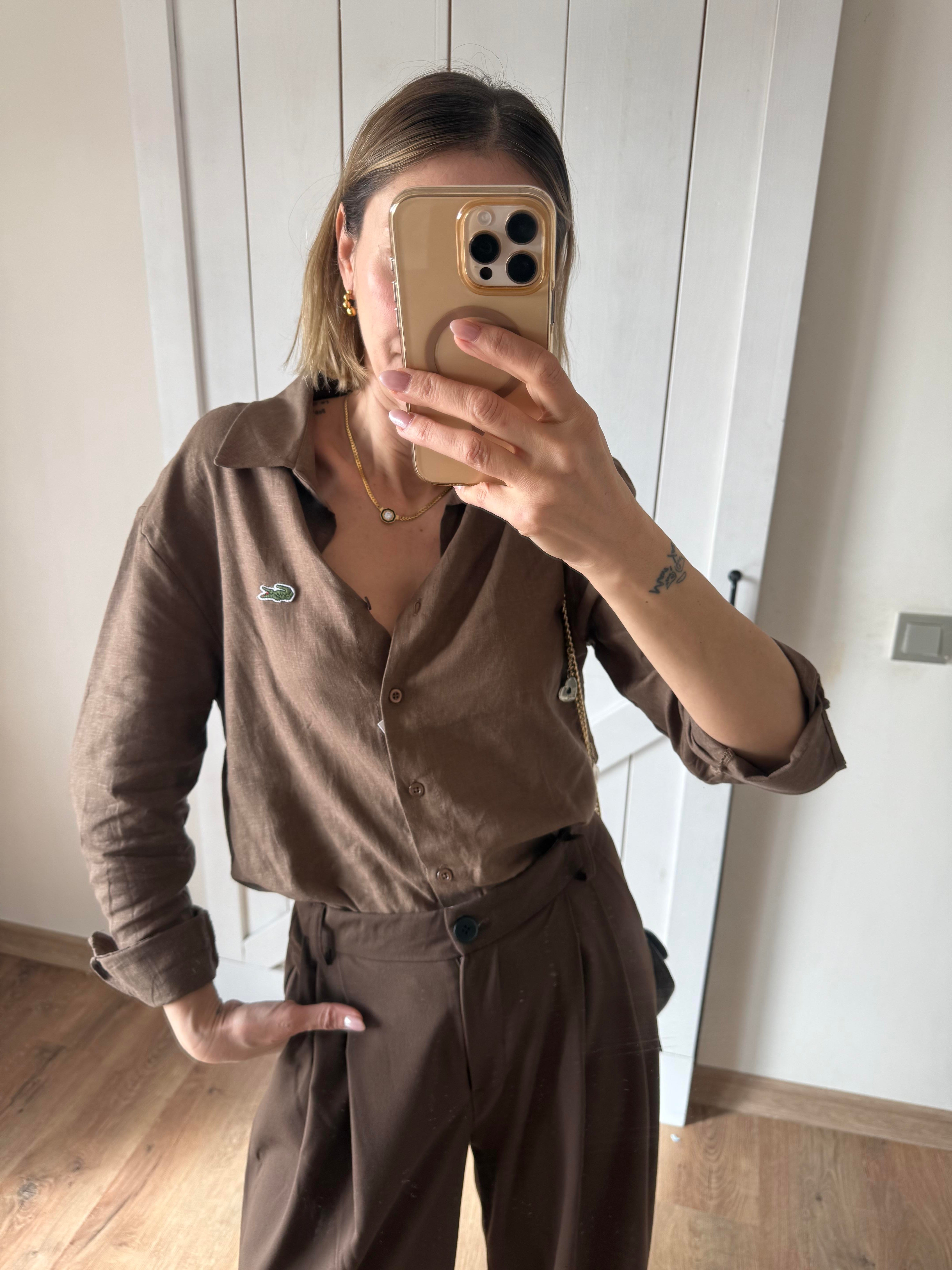 Expresso Keten Gömlek