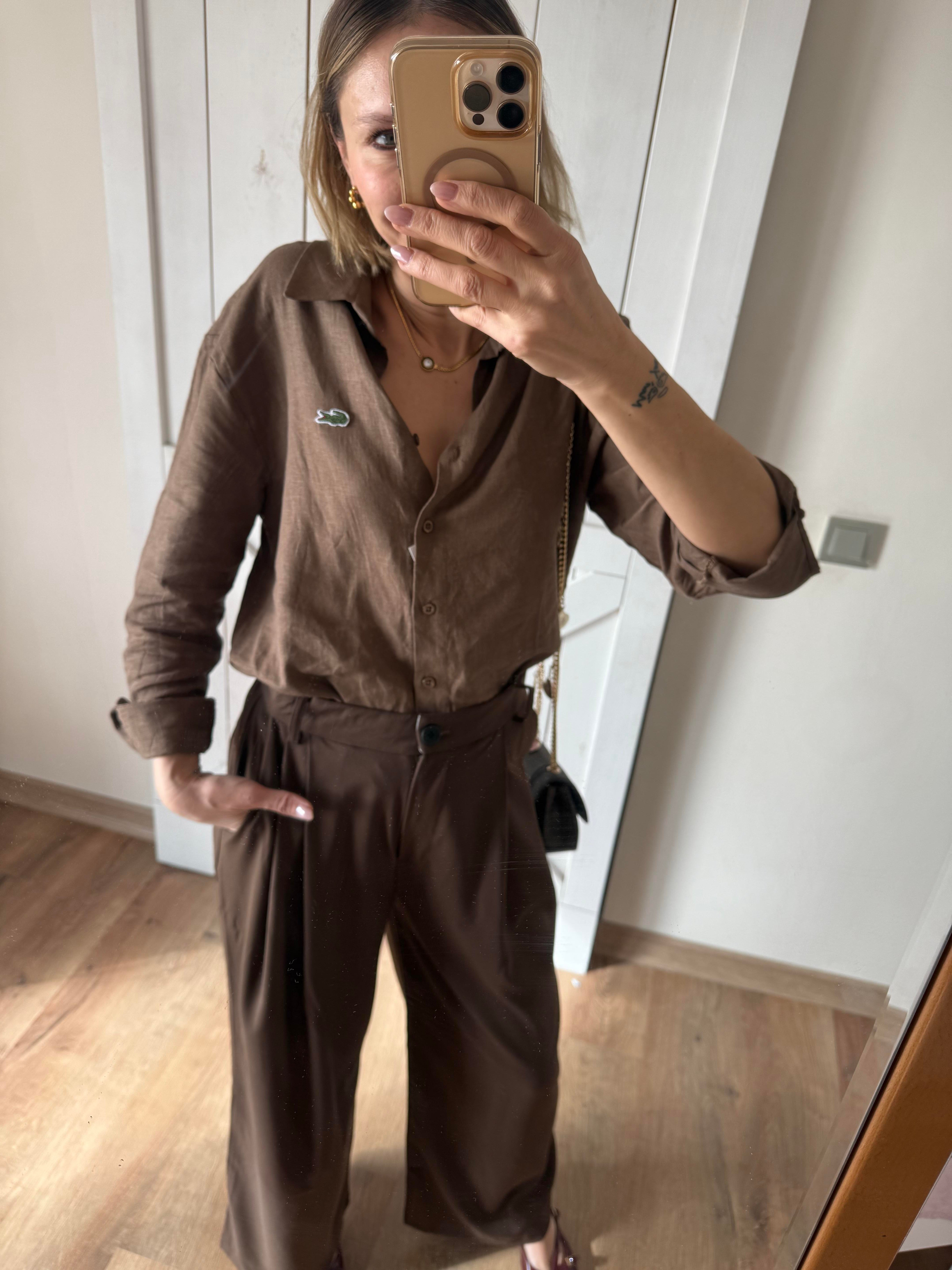 Expresso Keten Gömlek