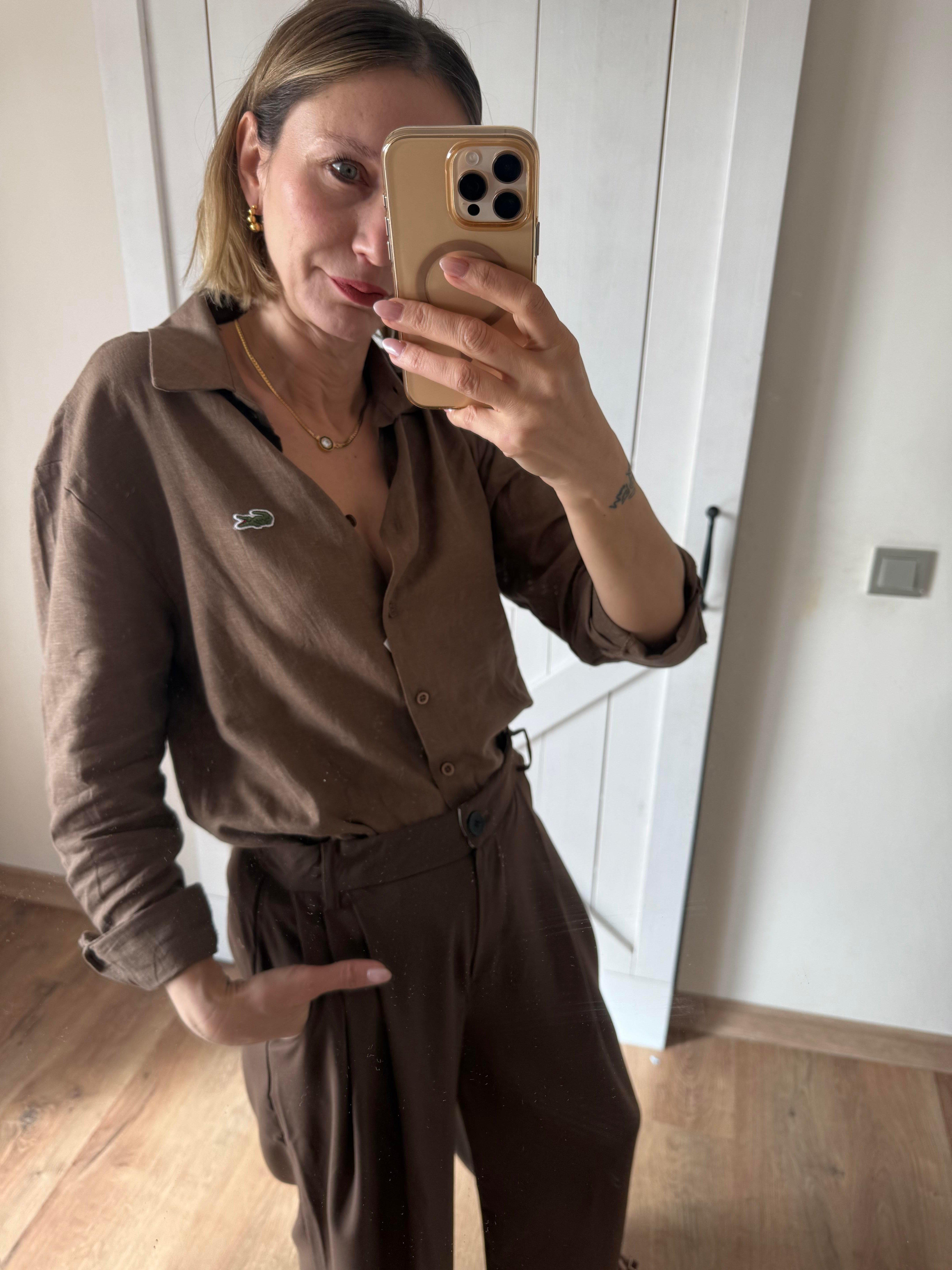 Expresso Keten Gömlek