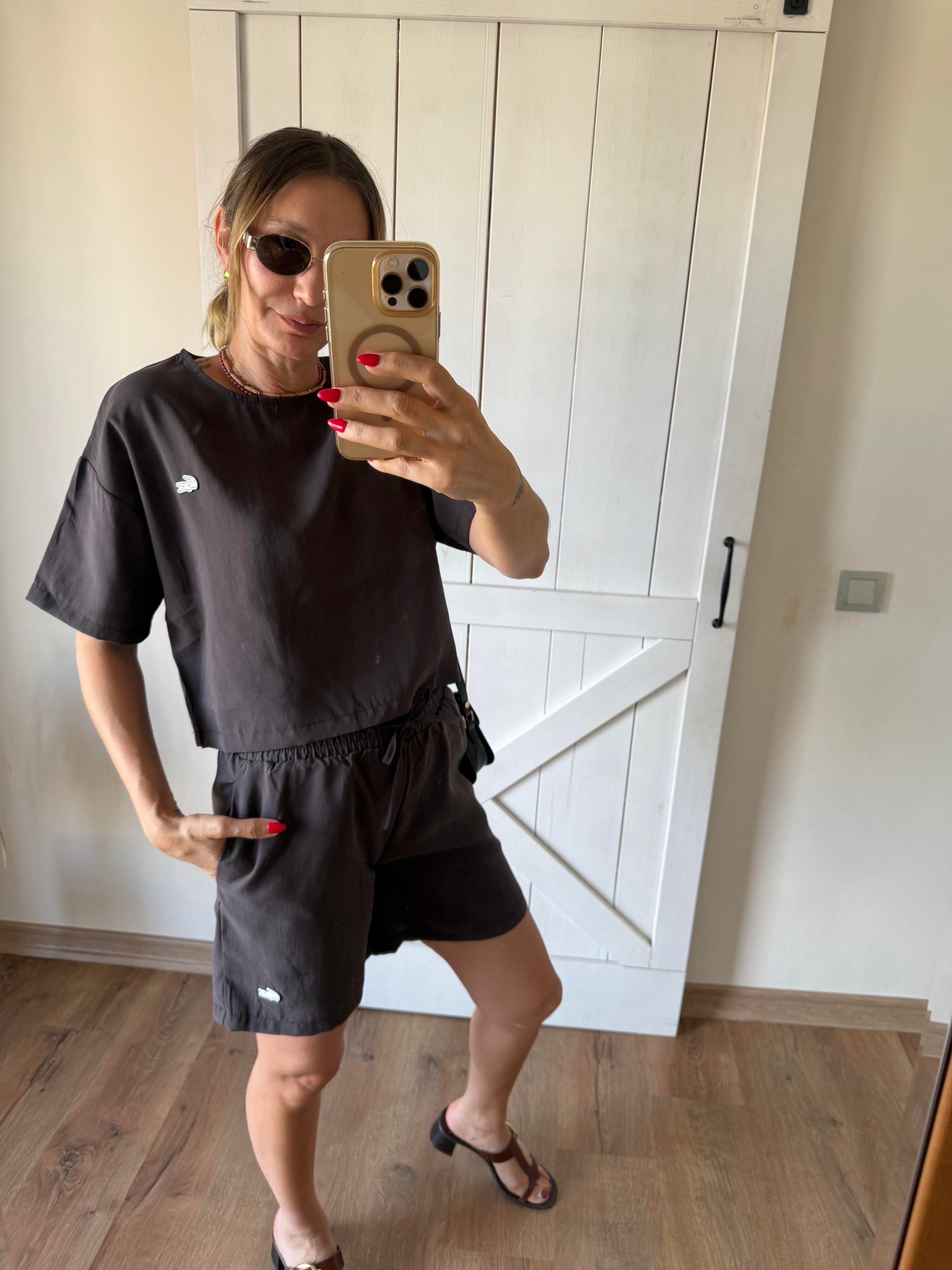 Expresso Şortlu Bluz Takım