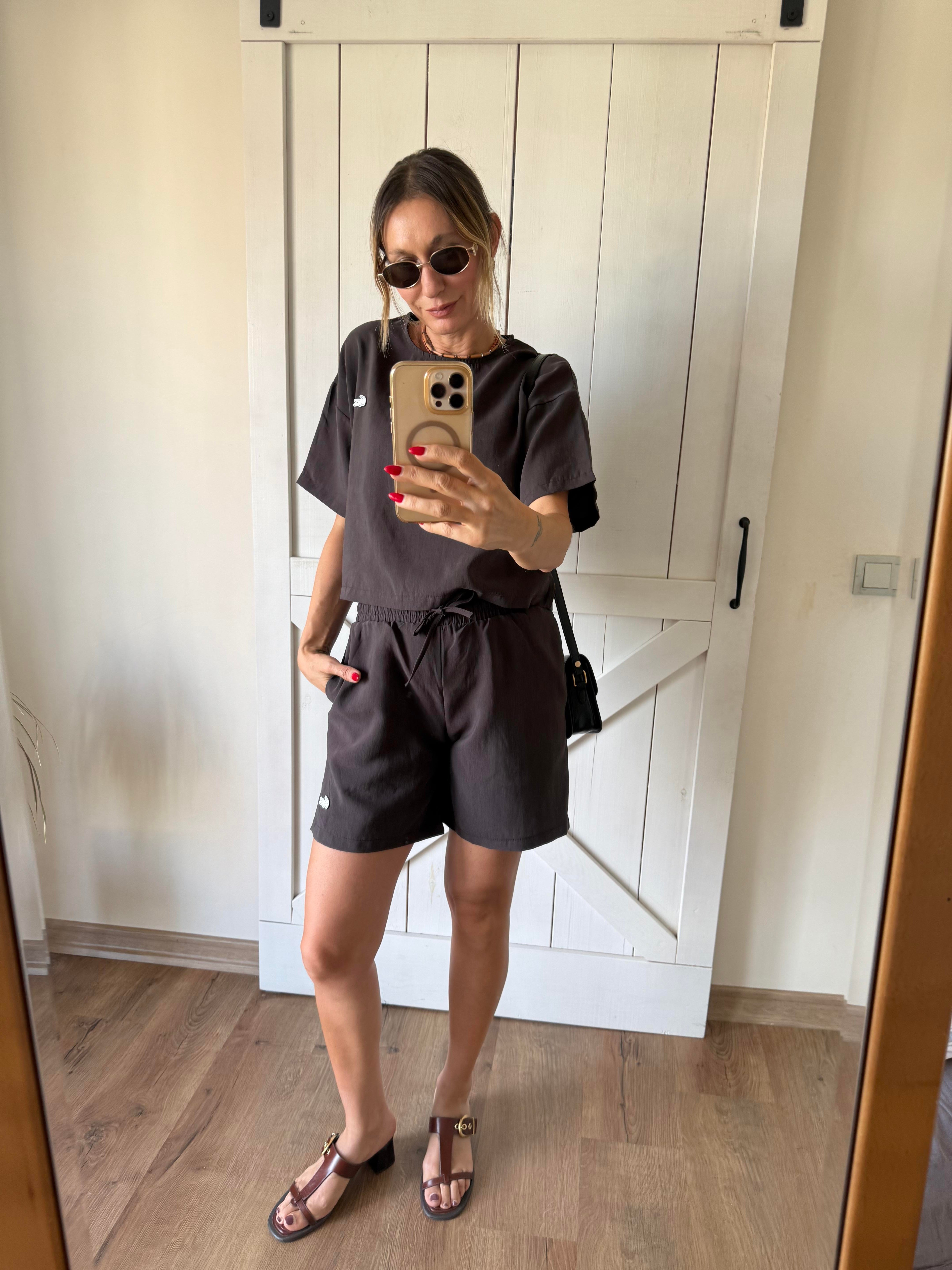 Expresso Şortlu Bluz Takım