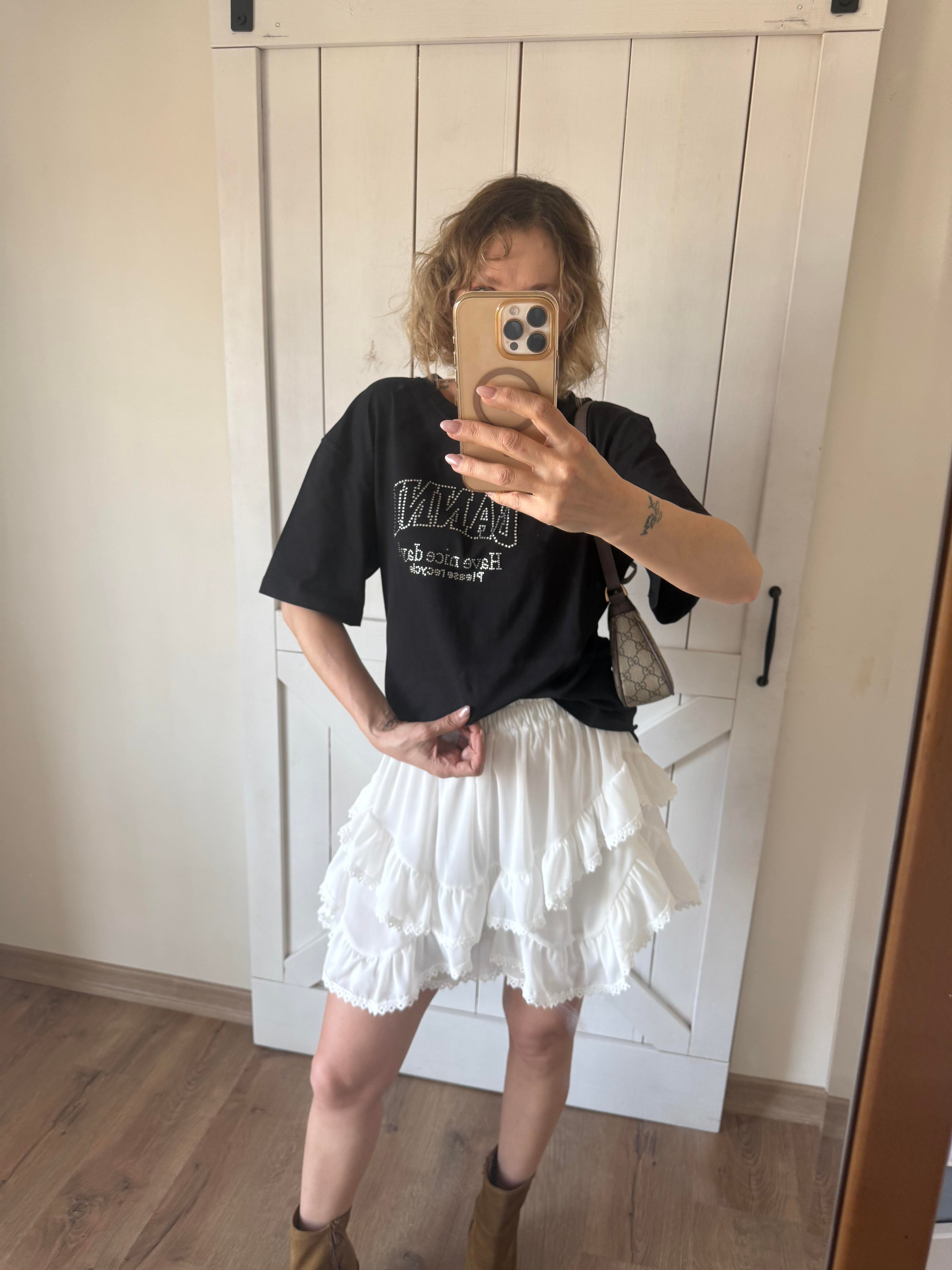 Fırfırlı İçi Şortlu Etek