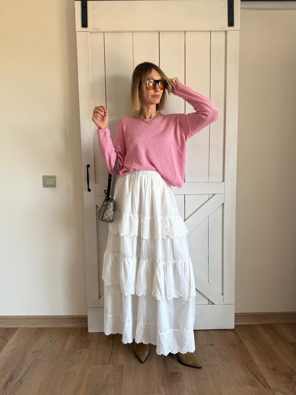 Fisto Detaylı Uzun Etek