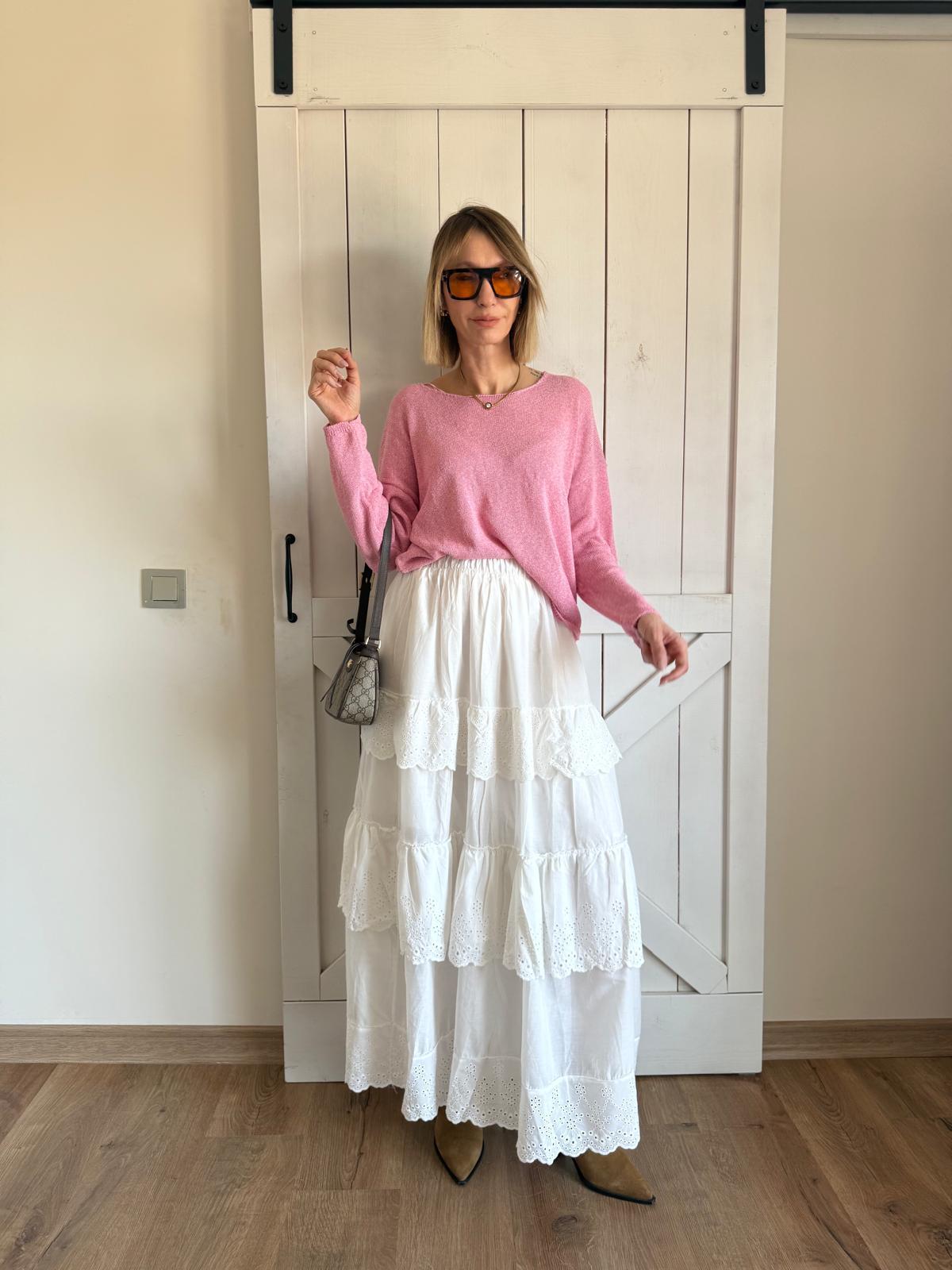 Fisto Detaylı Uzun Etek