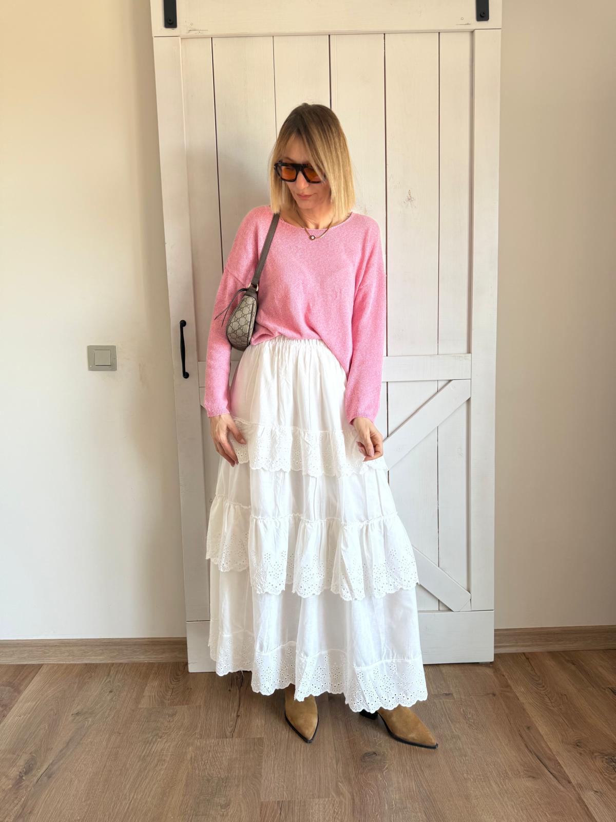 Fisto Detaylı Uzun Etek