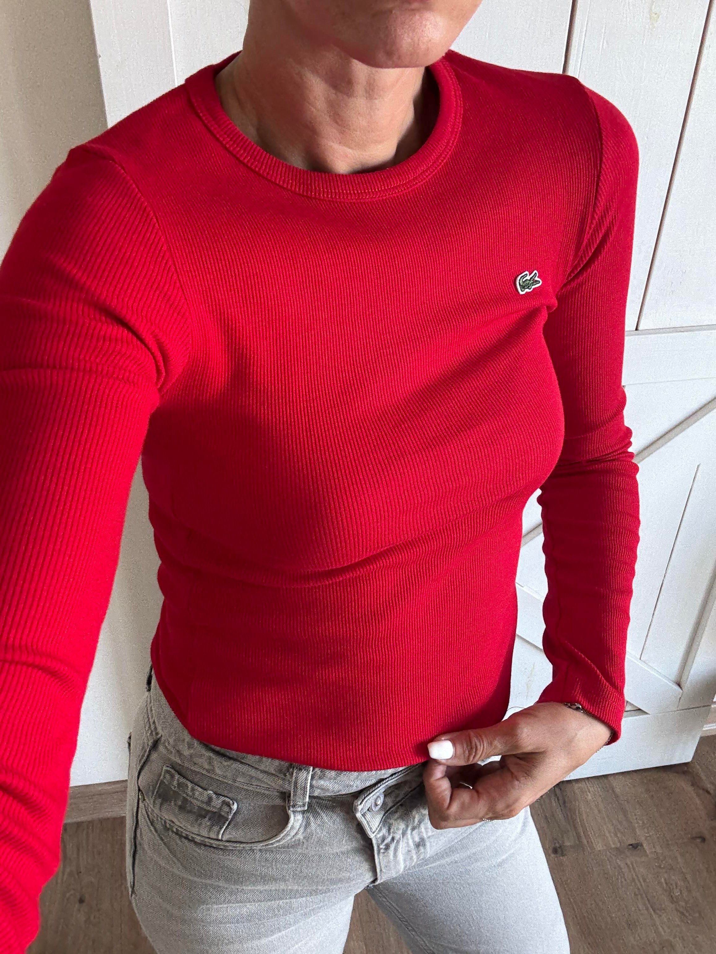 Fitilli Kırmızı Triko