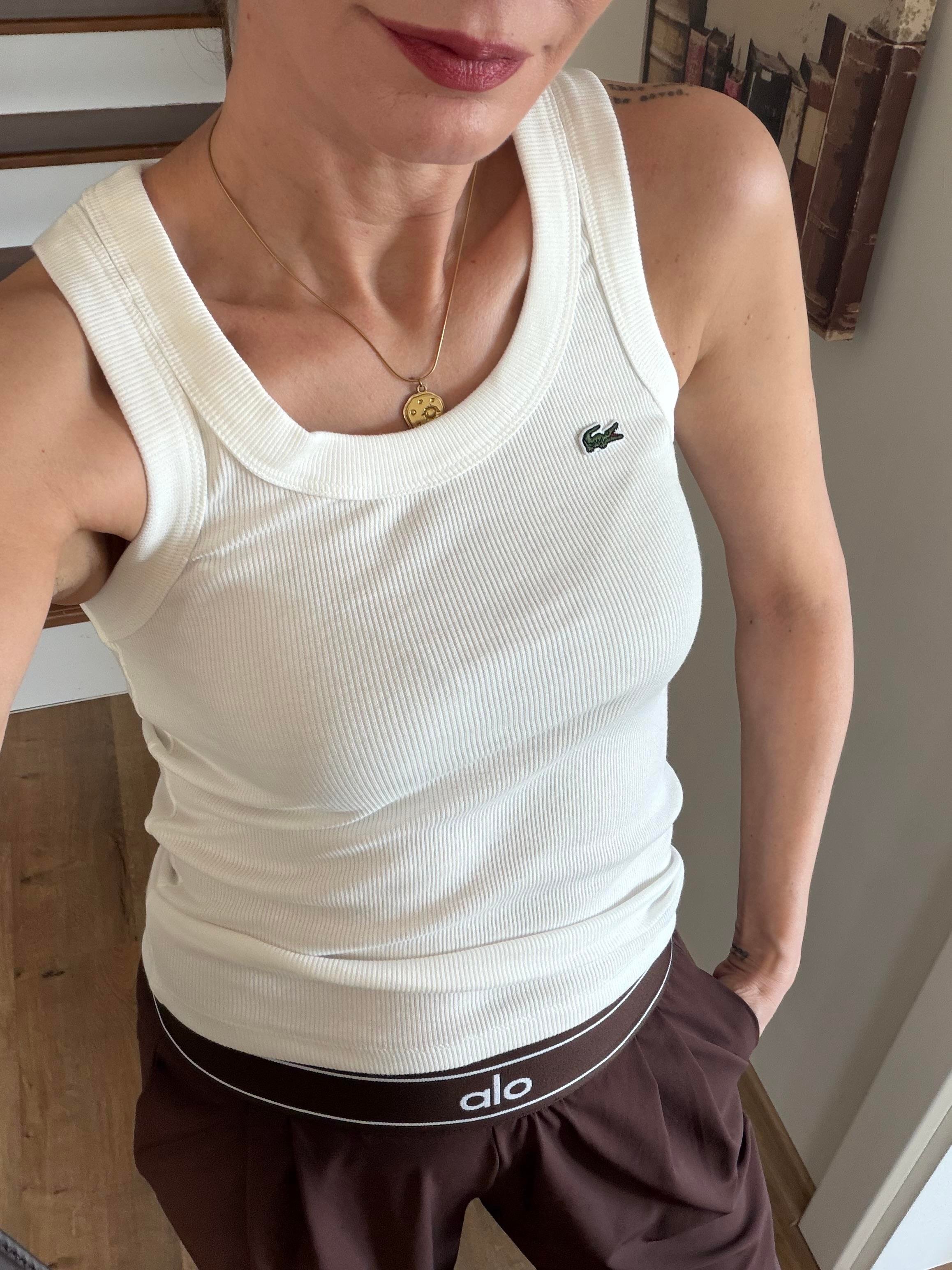 Fitilli Lcs Beyaz Atlet