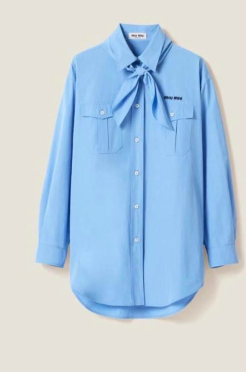 Fularlı Premium Oversize Gömlek