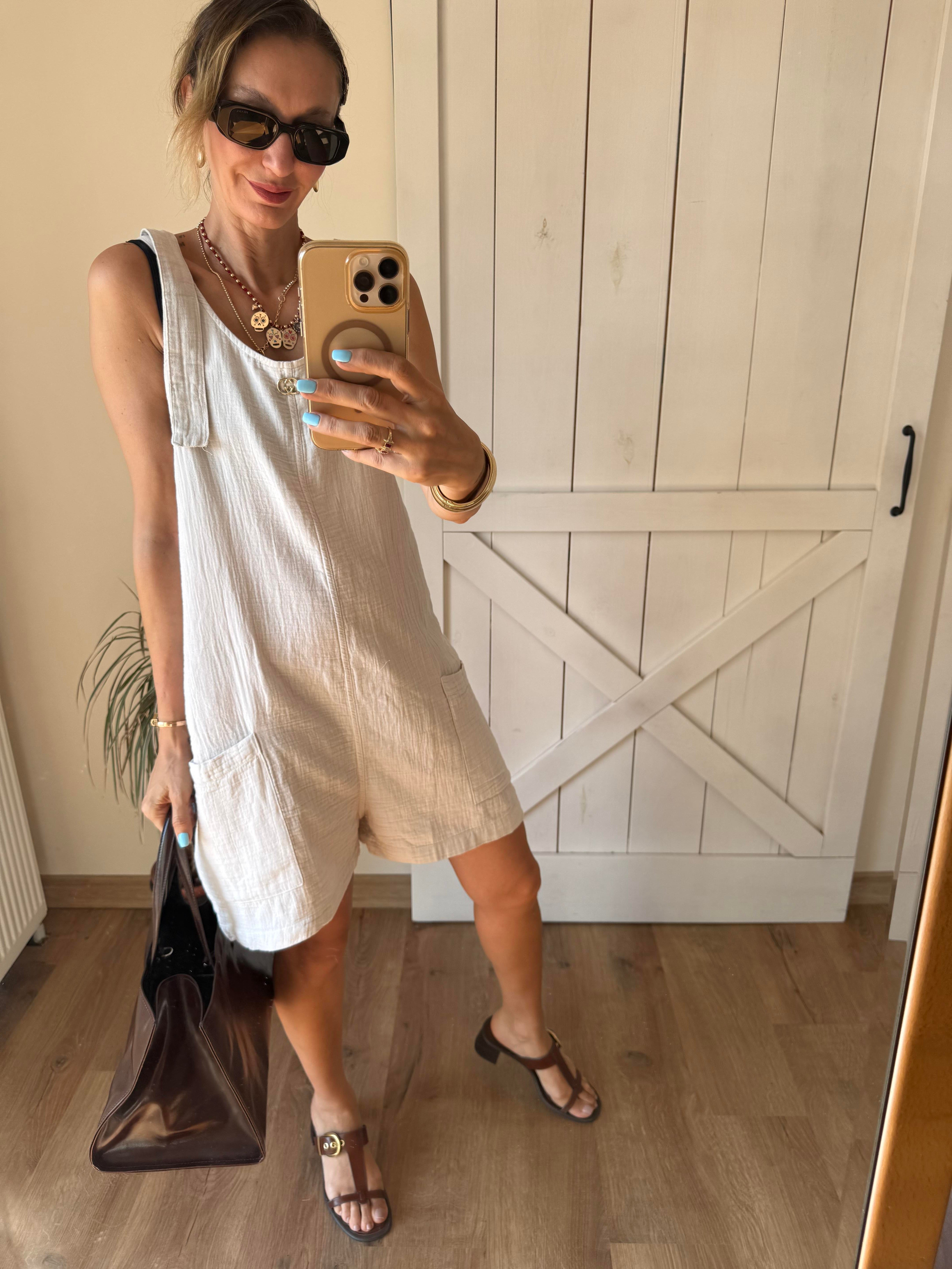 Gg Cepli Askıları Ayarlanabilir Taş Tulum