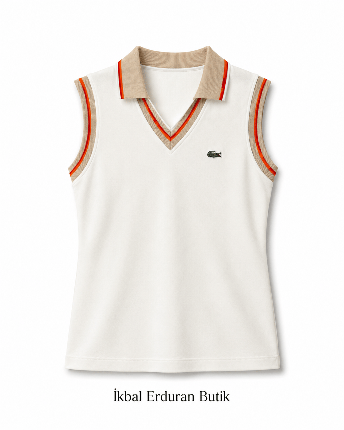 Golf Beyaz Kulüp Polo Yaka Tshirt