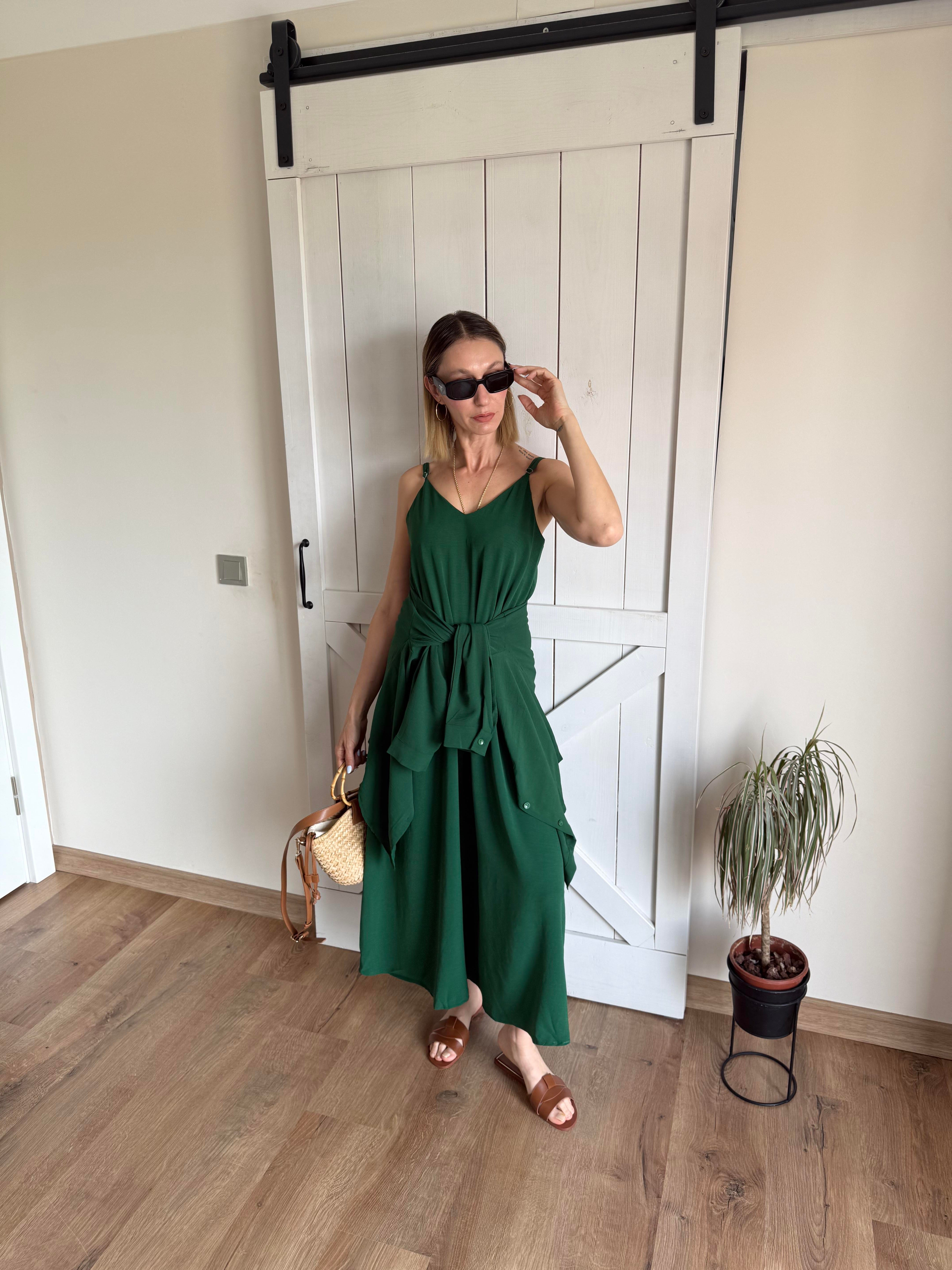 Gömlekli Elbise Türkan Takım