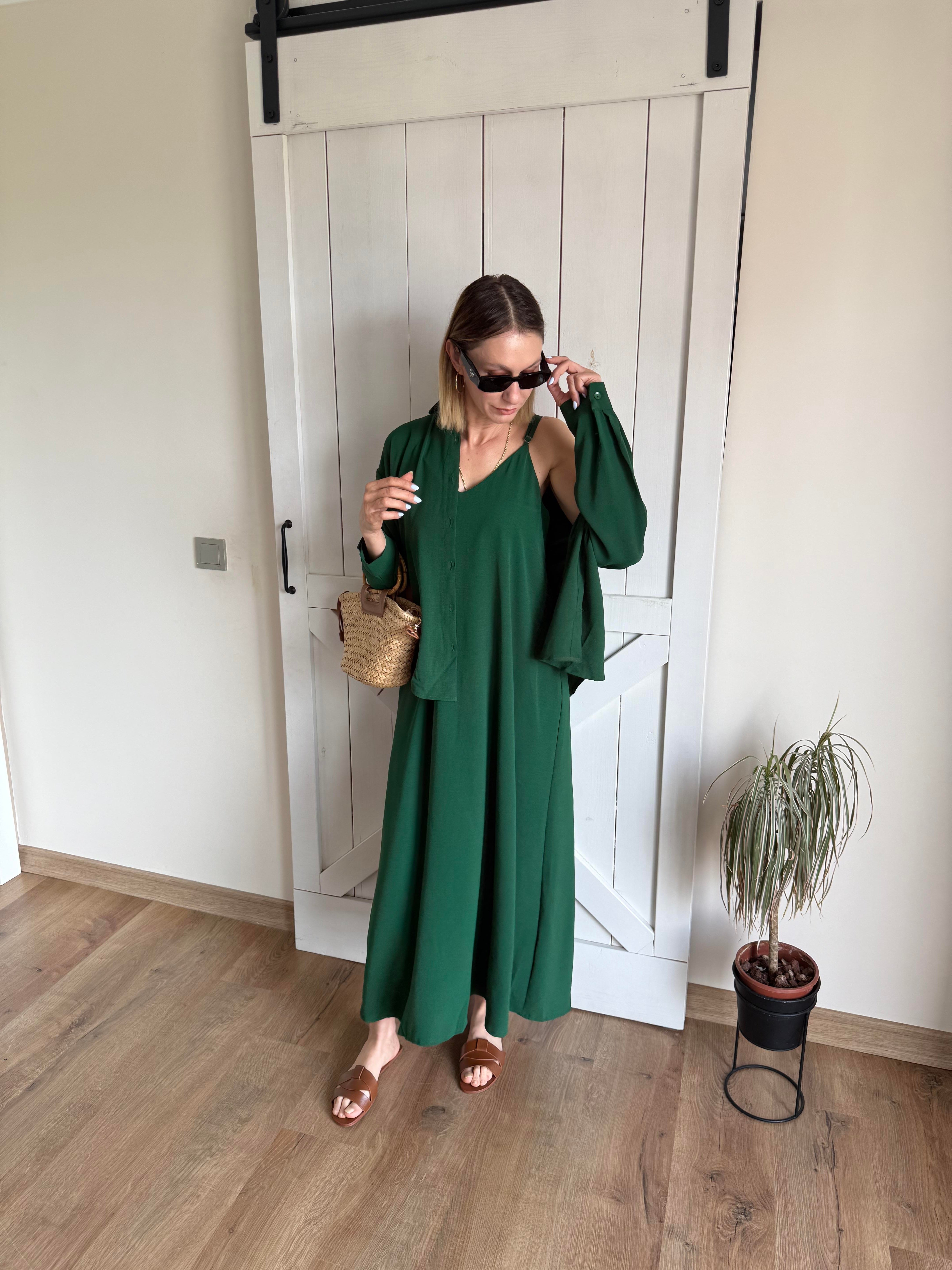 Gömlekli Elbise Türkan Takım