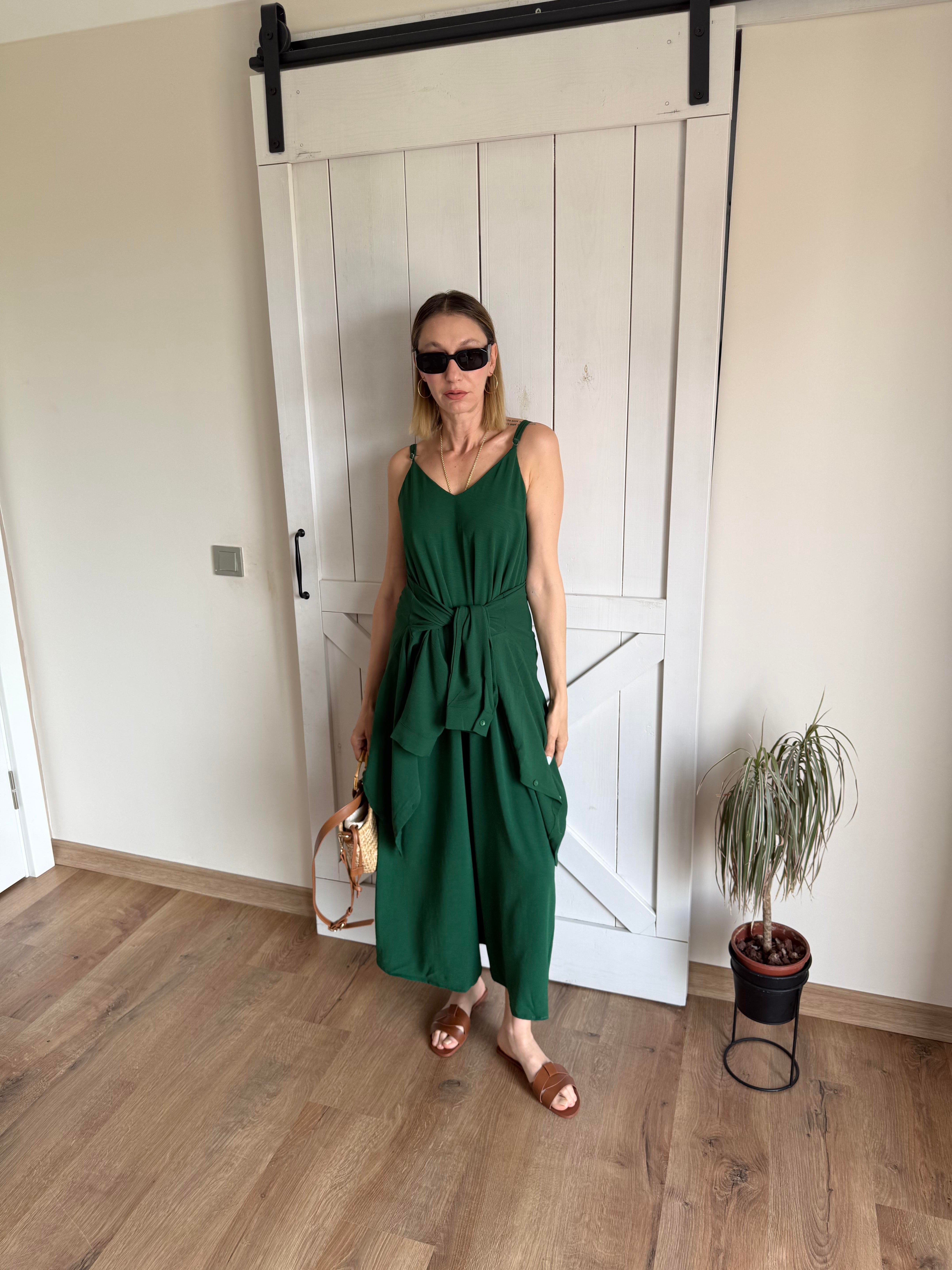 Gömlekli Elbise Türkan Takım