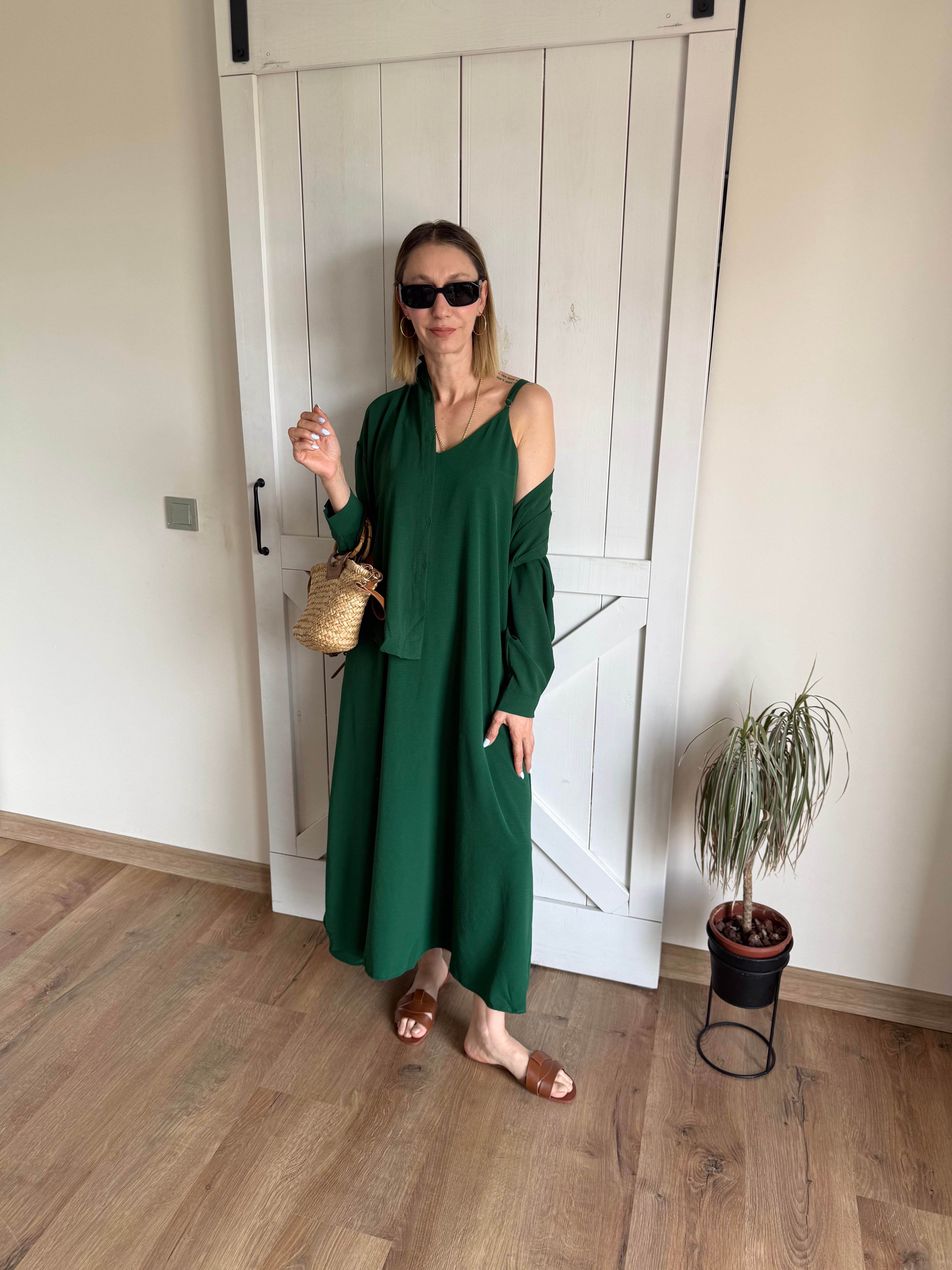 Gömlekli Elbise Türkan Takım