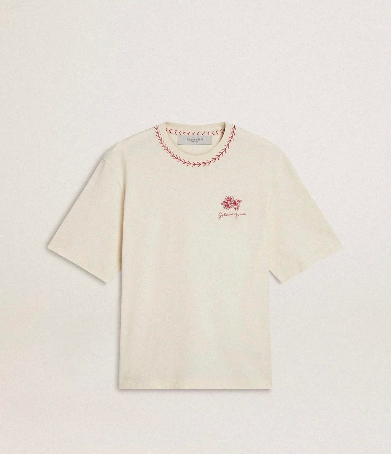 Goose Nakışlı Tshirt