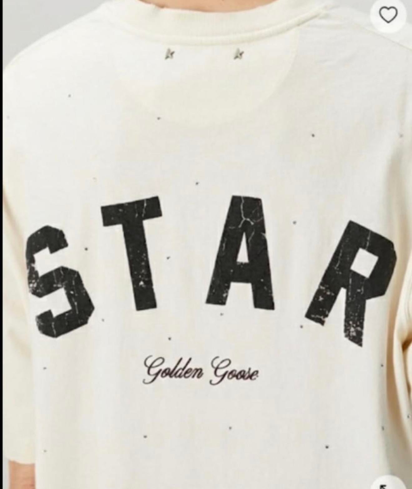 Goose Taşlı Star Tshirt