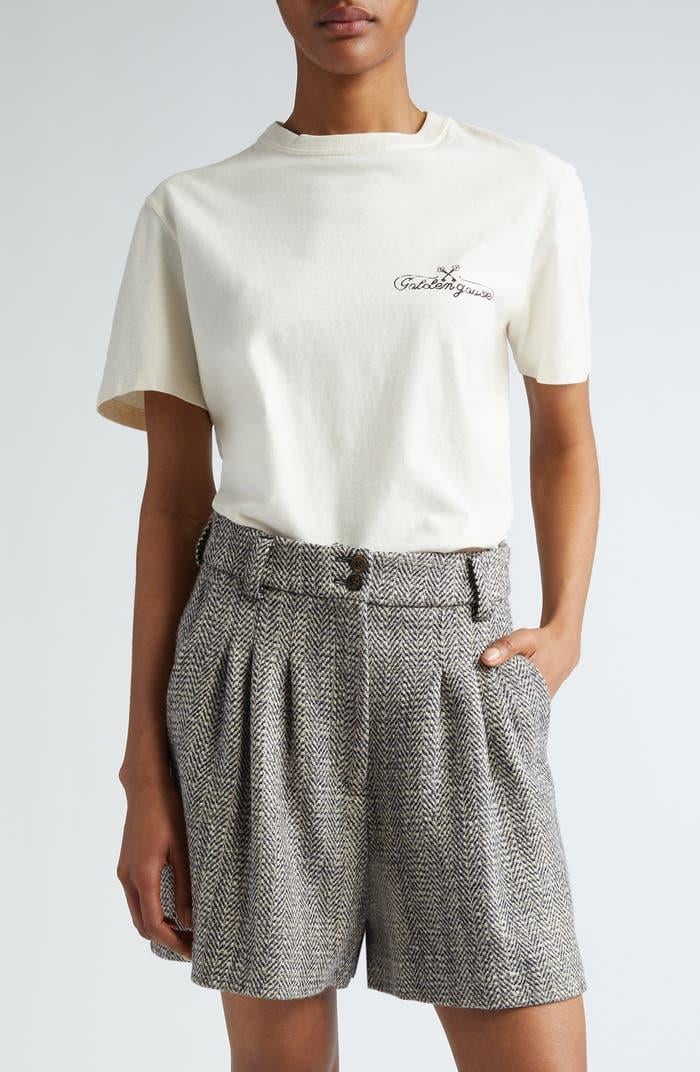 Goose Yazılı Tshirt 