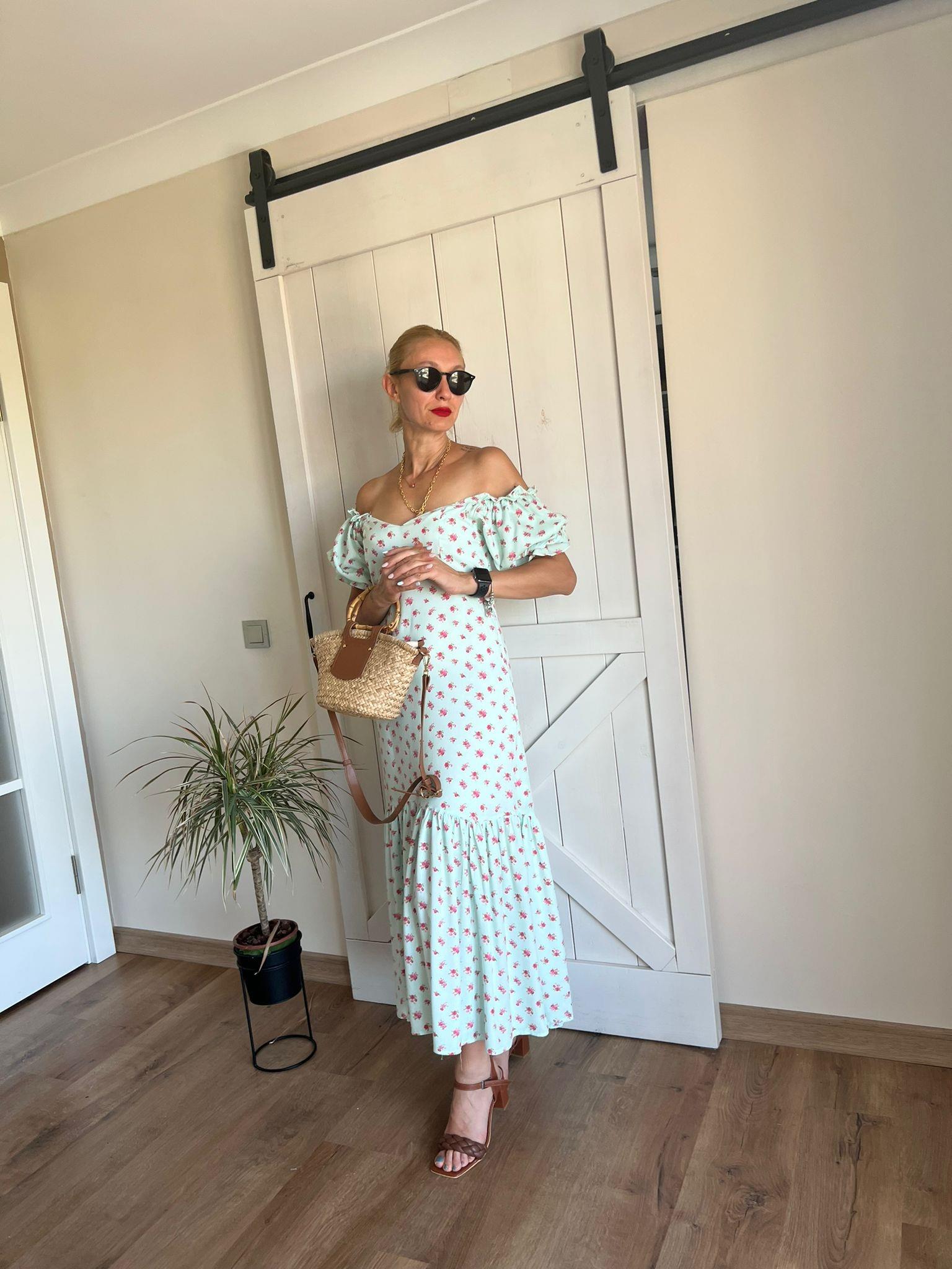 Green Peace Uzun Elbise