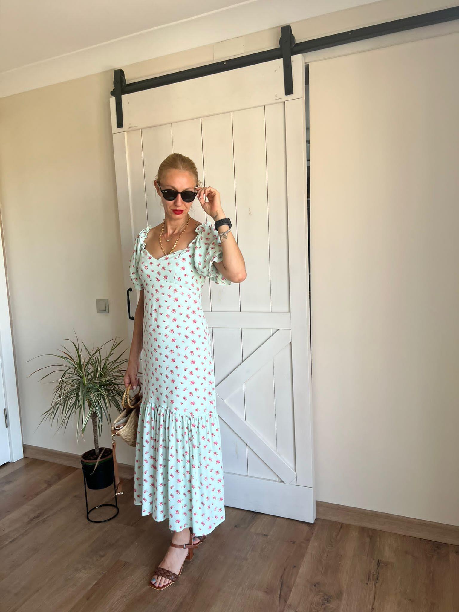 Green Peace Uzun Elbise