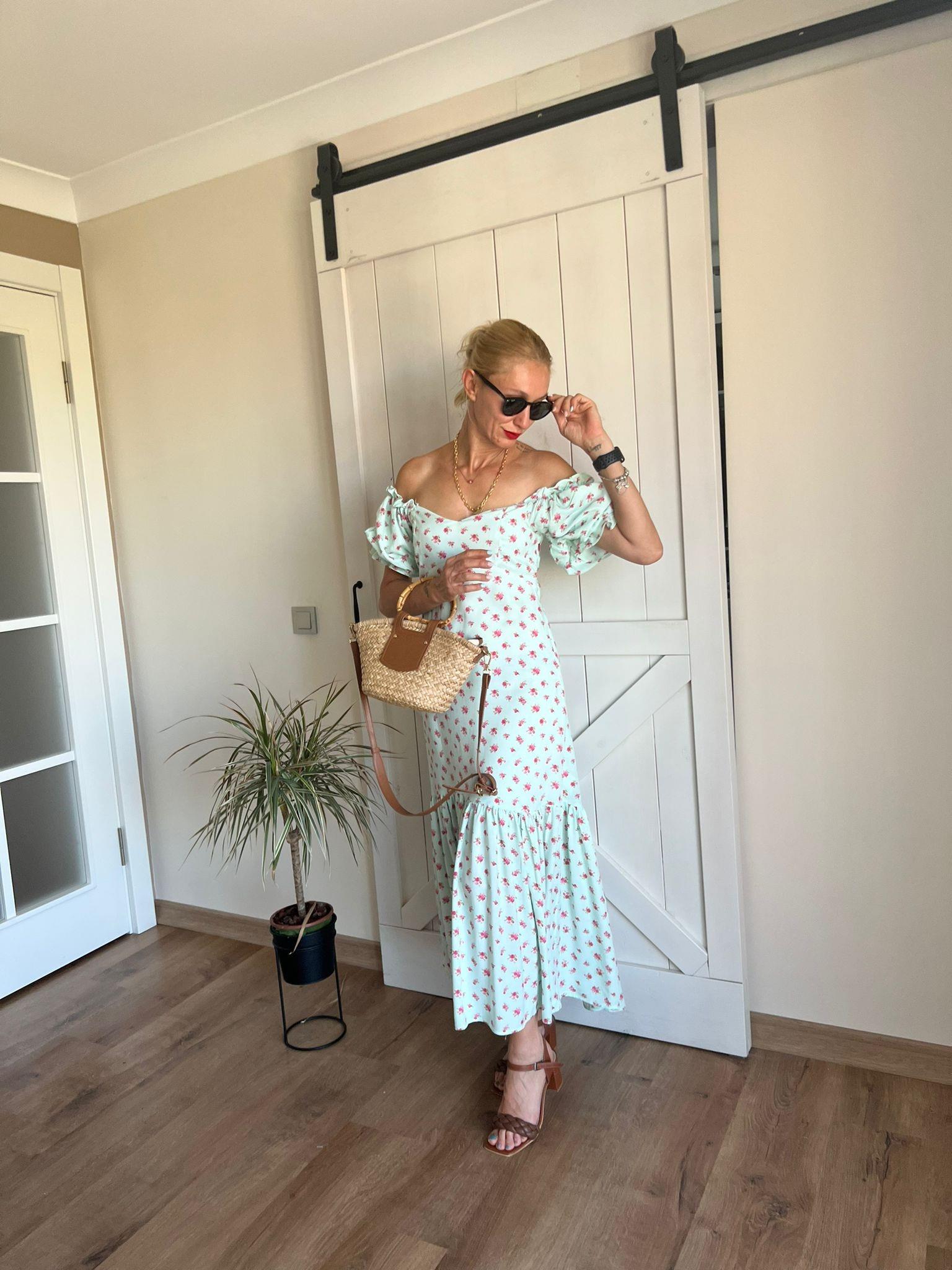 Green Peace Uzun Elbise