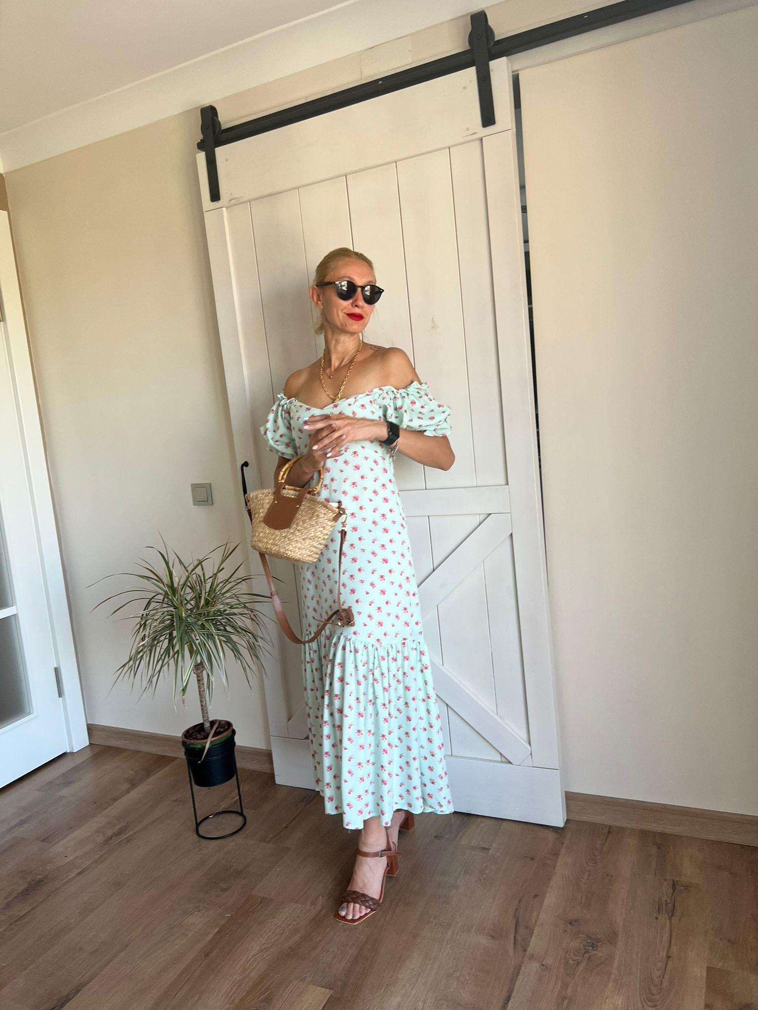 Green Peace Uzun Elbise