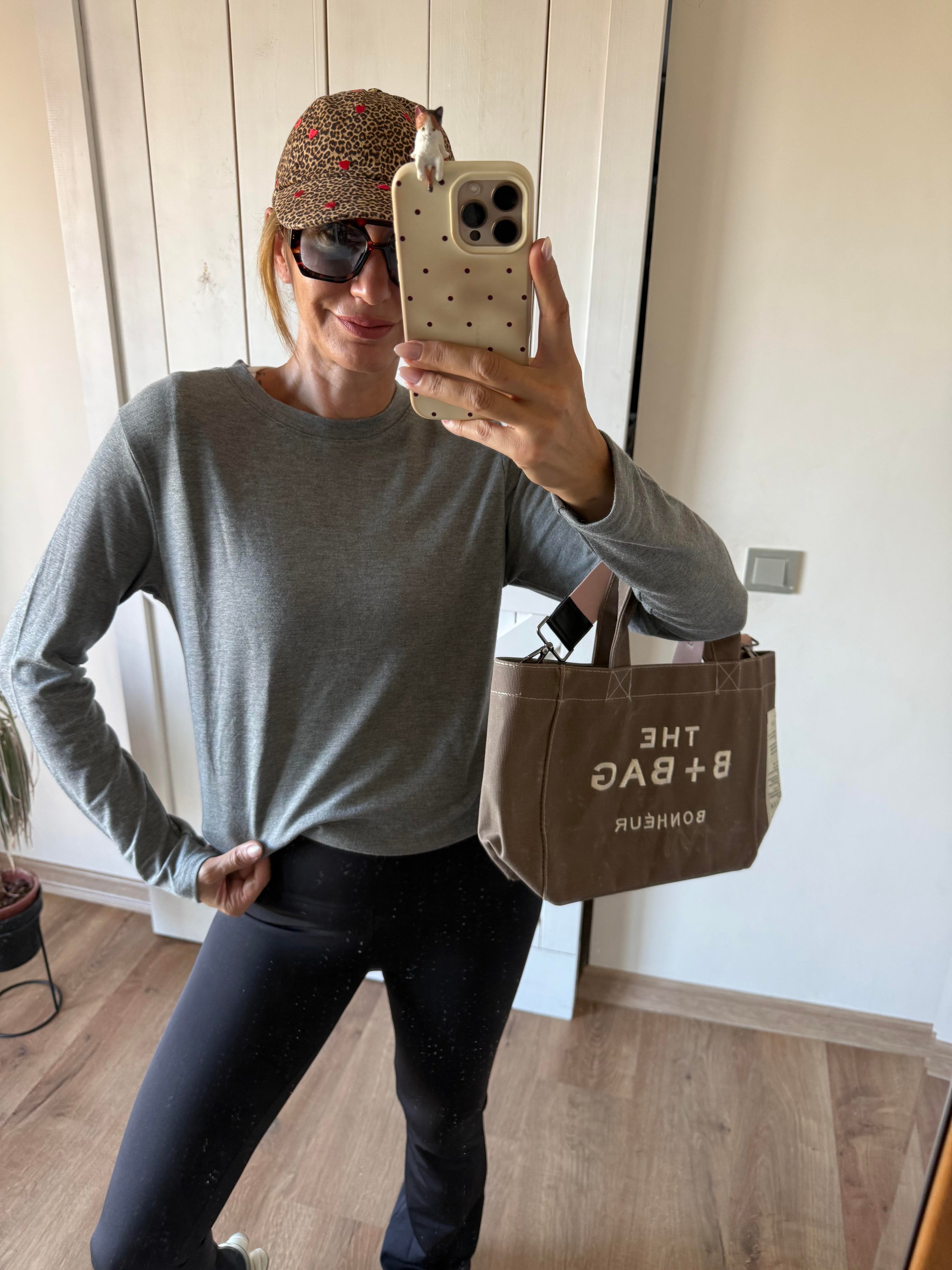 Gri Uzun Kollu Basic