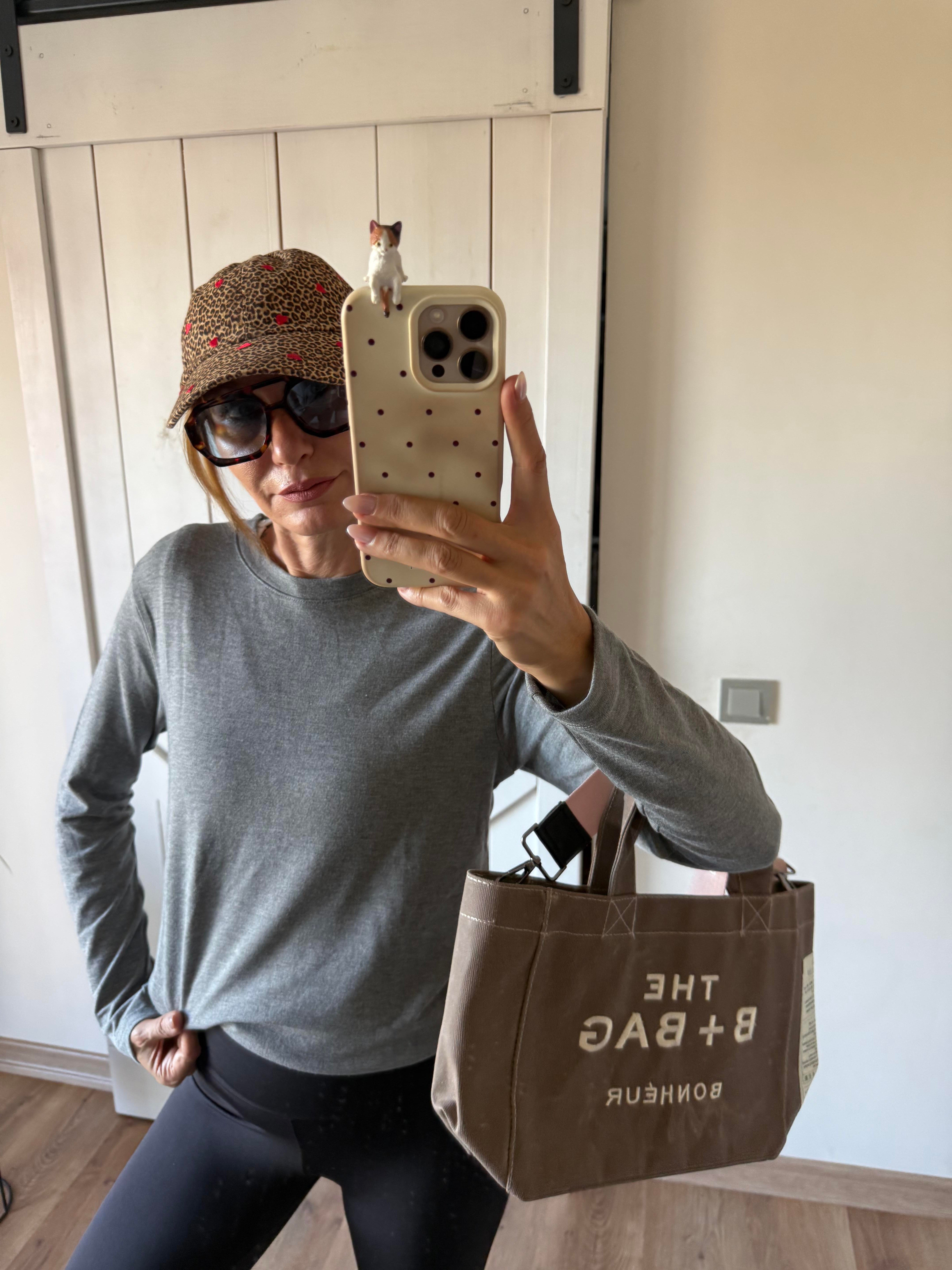 Gri Uzun Kollu Basic