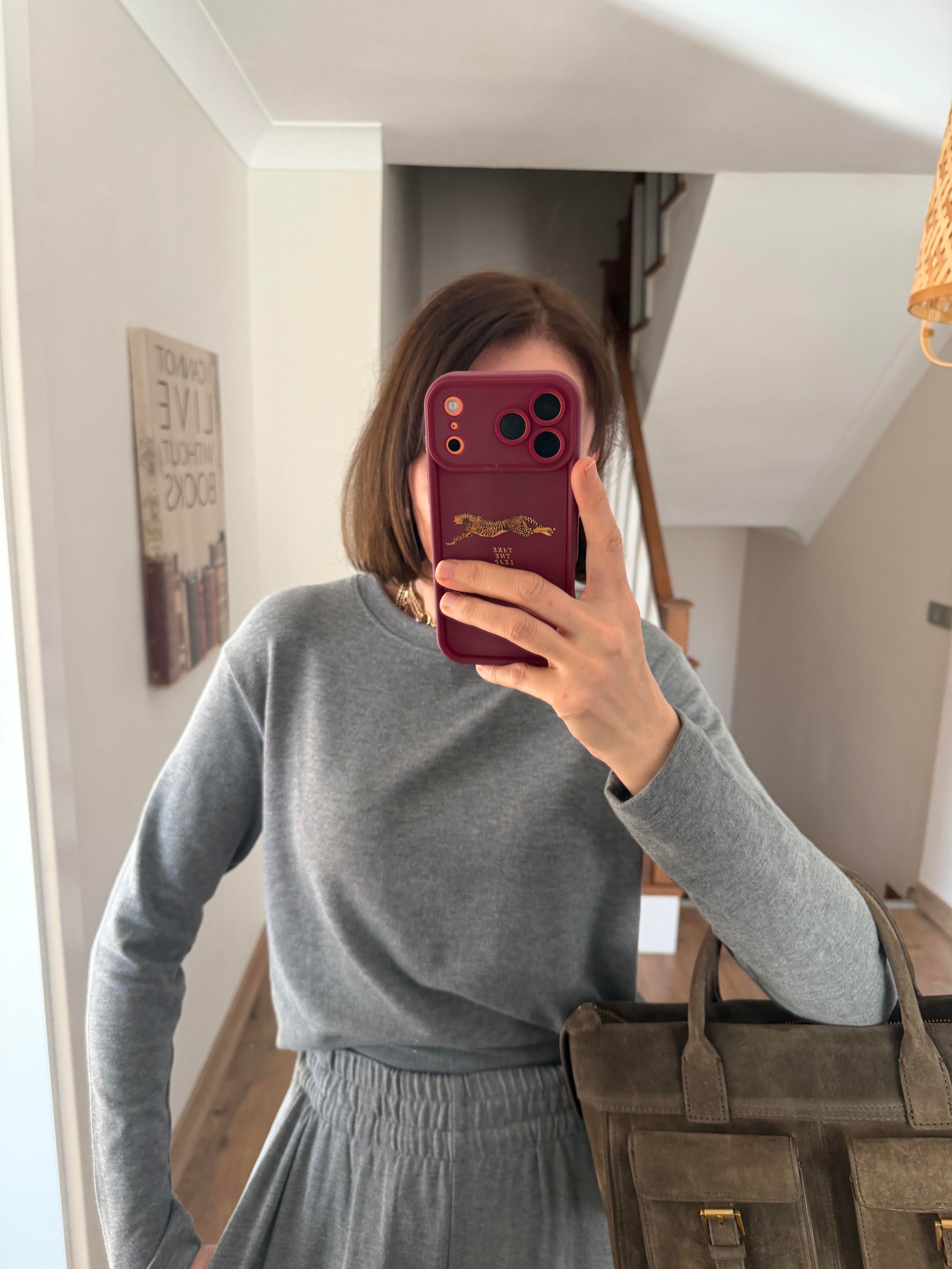 Gri Uzun Kollu Basic