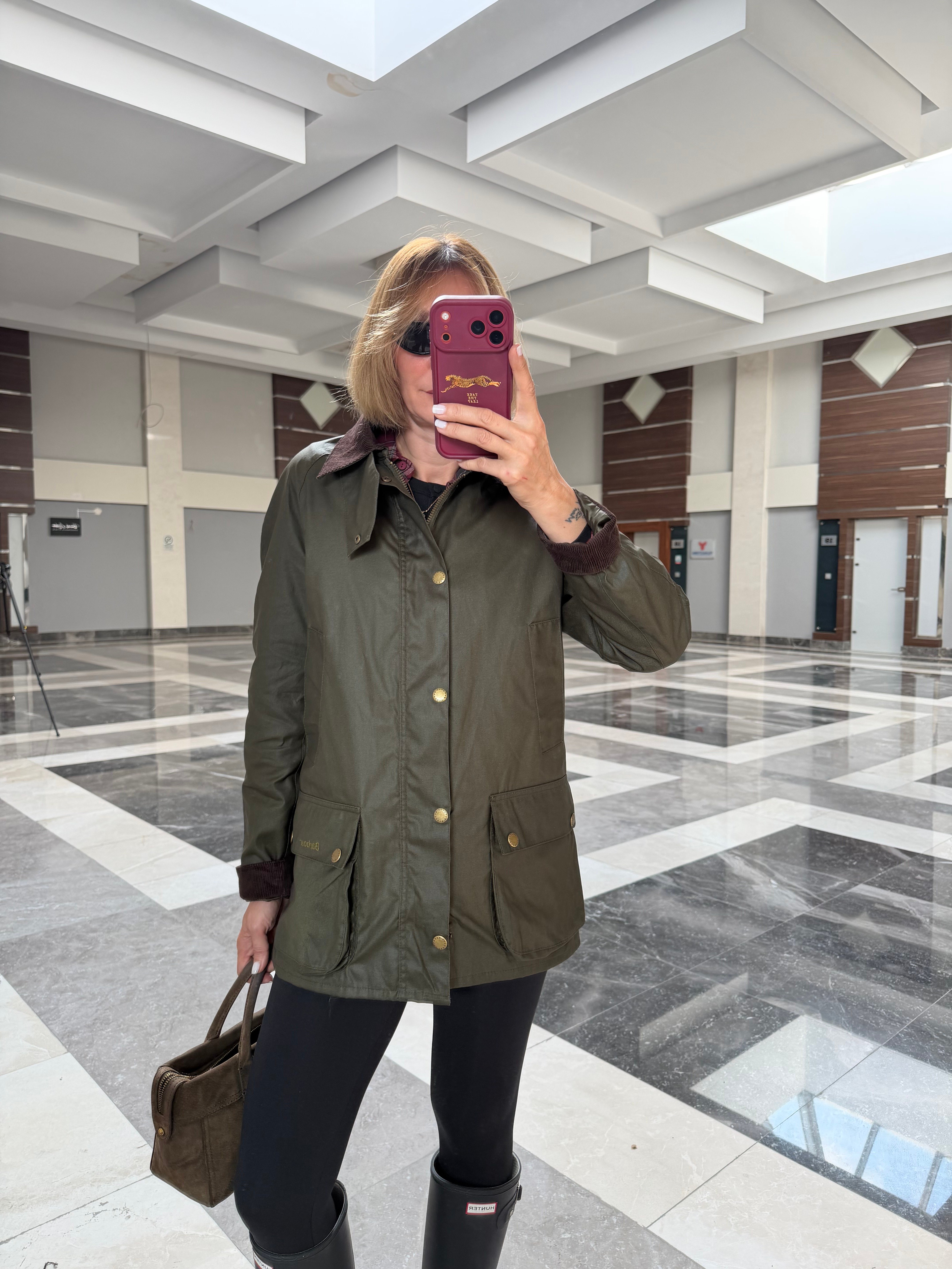 Haki Broşlu Orj Renk Kadife Yaka Klasik Model Barbır