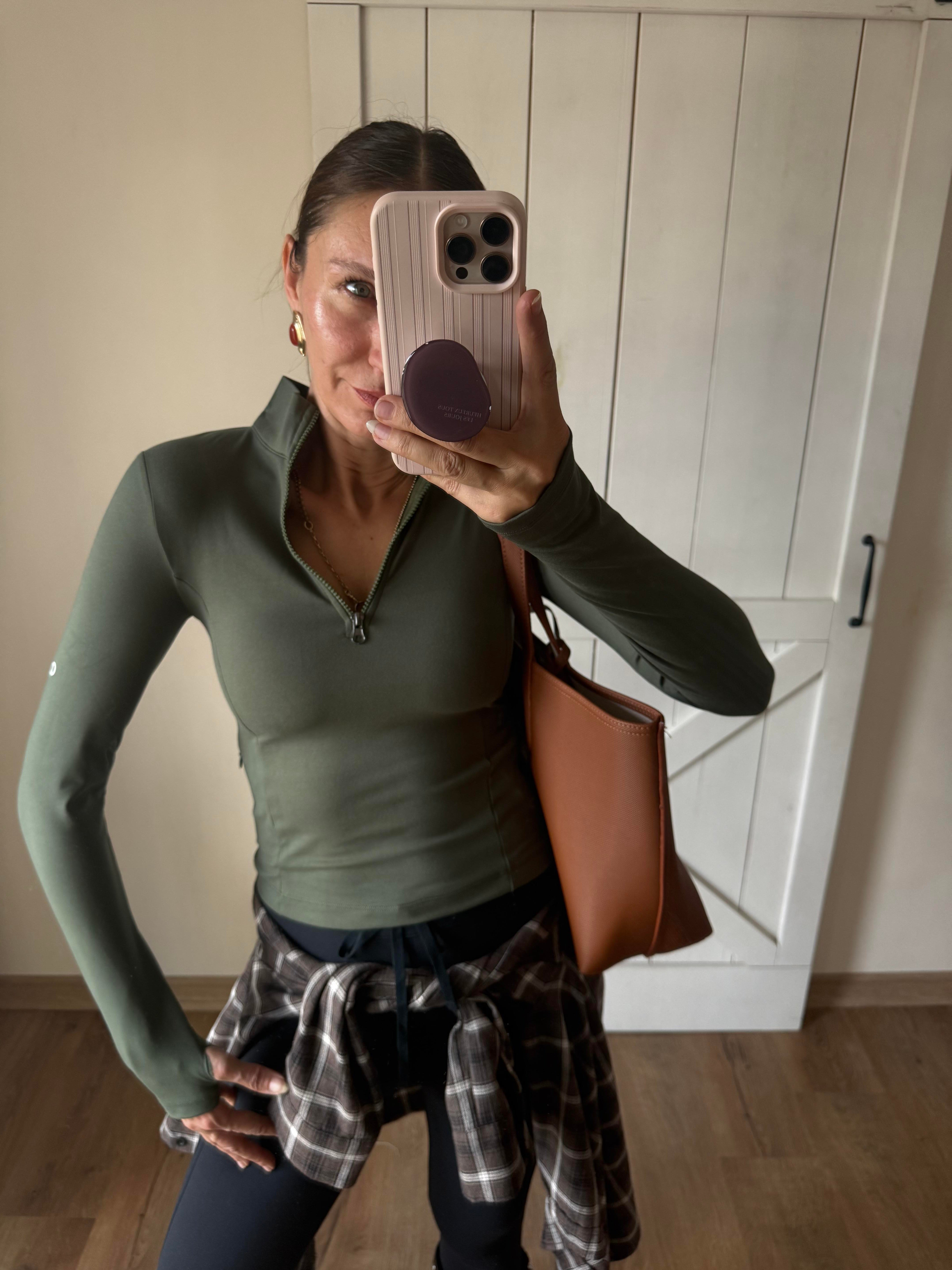 Haki Uzun Kollu Alosoft Runner