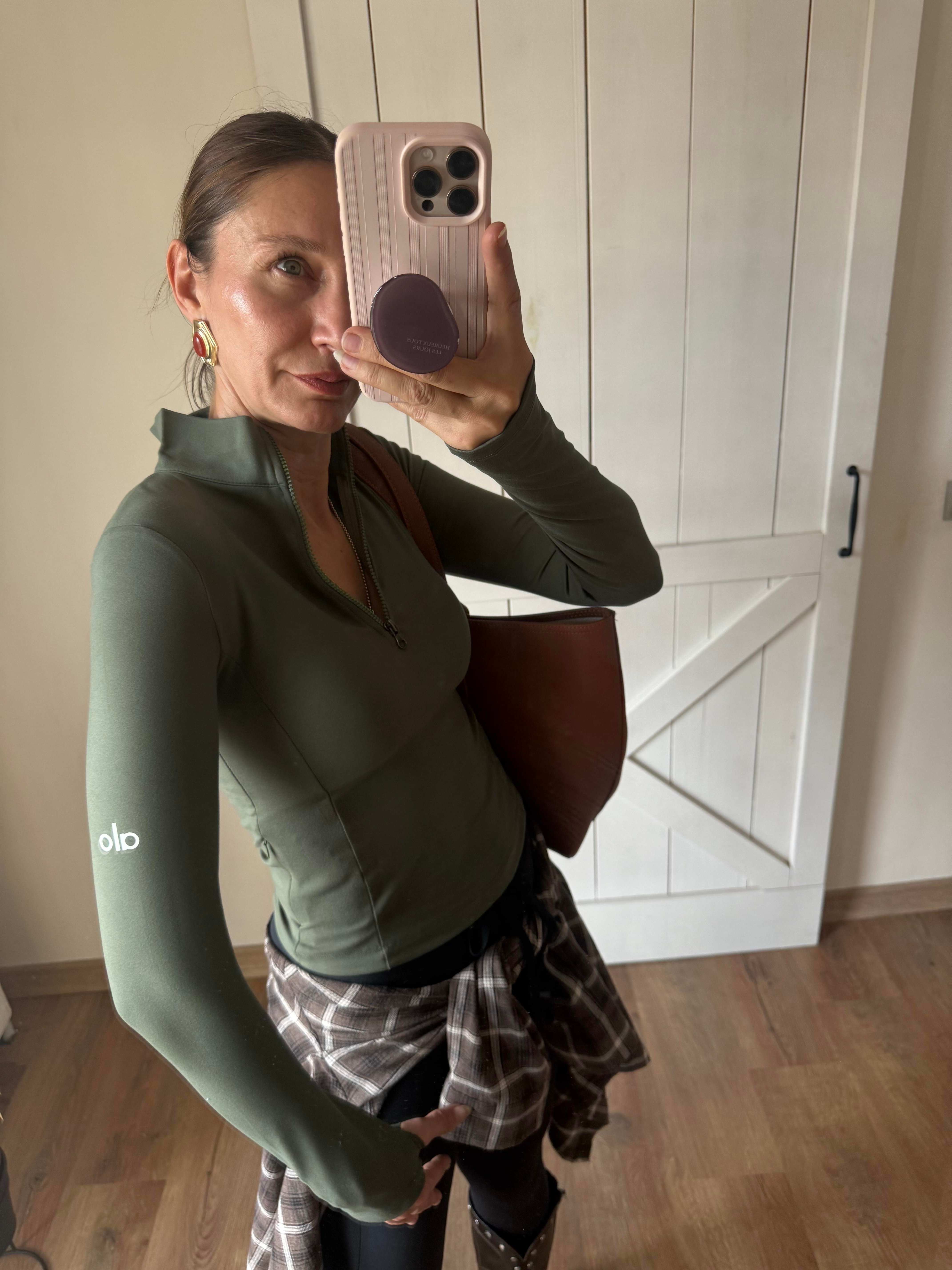 Haki Uzun Kollu Alosoft Runner