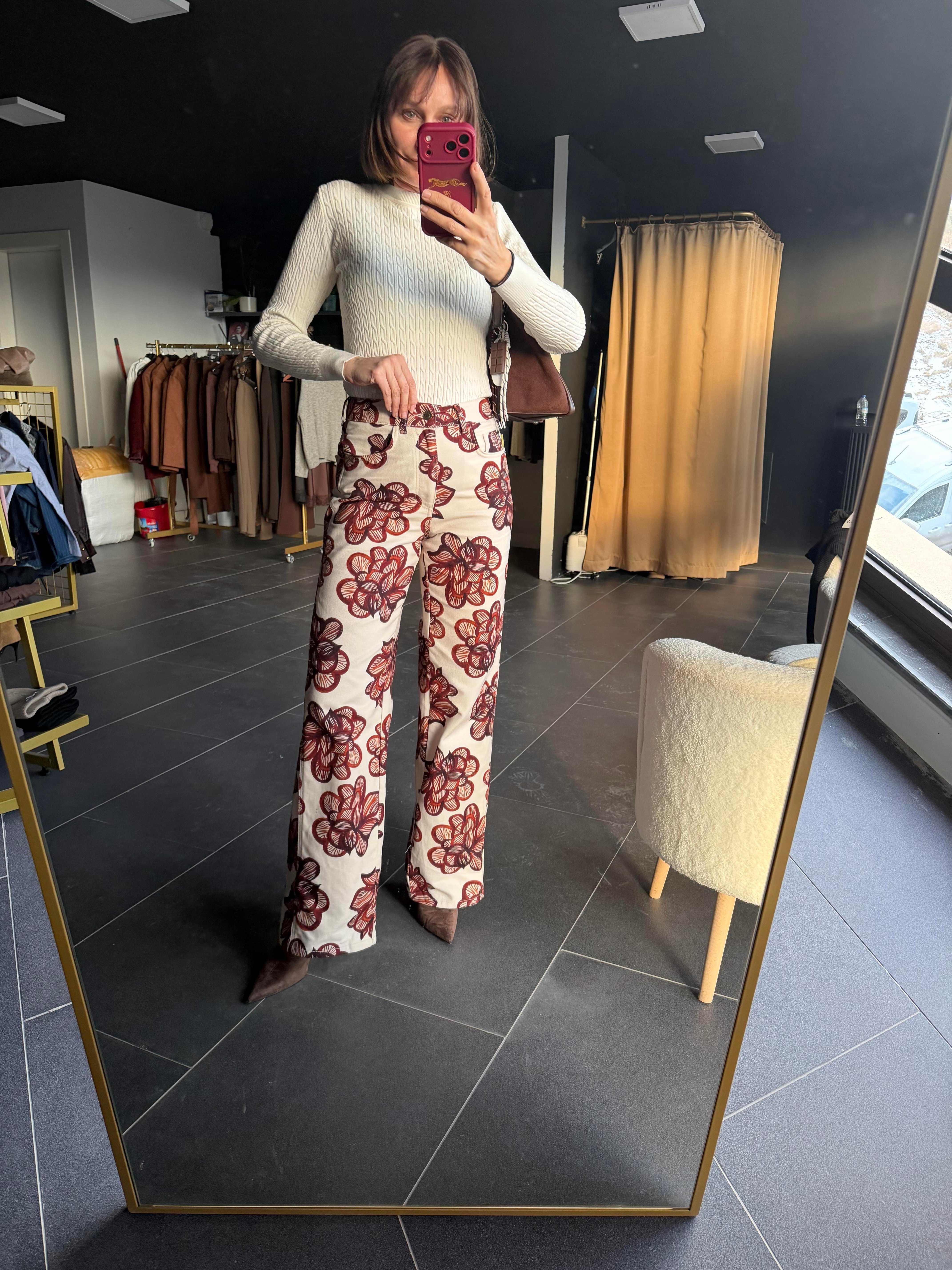 Harper Desenli Pantolon