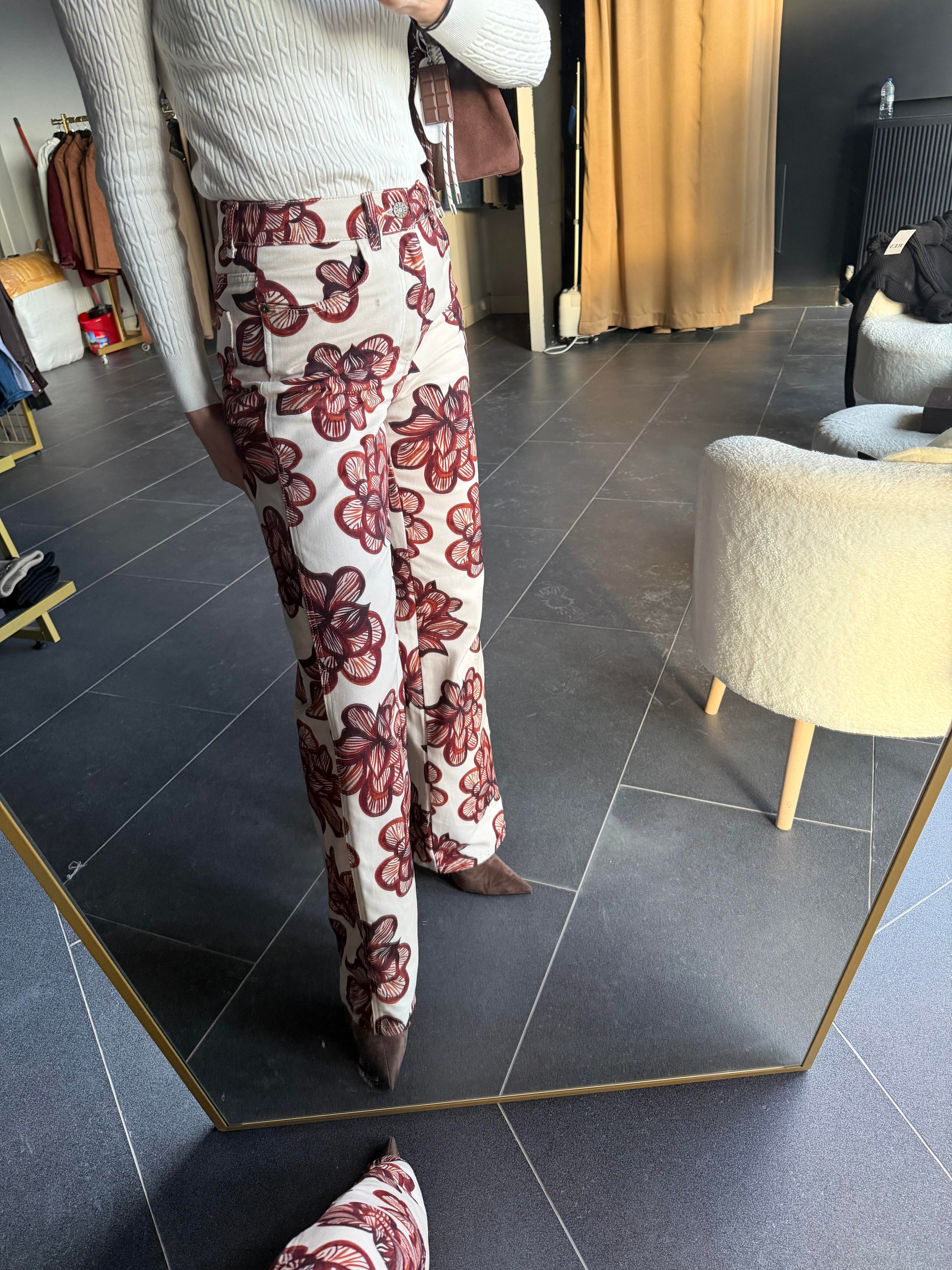 Harper Desenli Pantolon