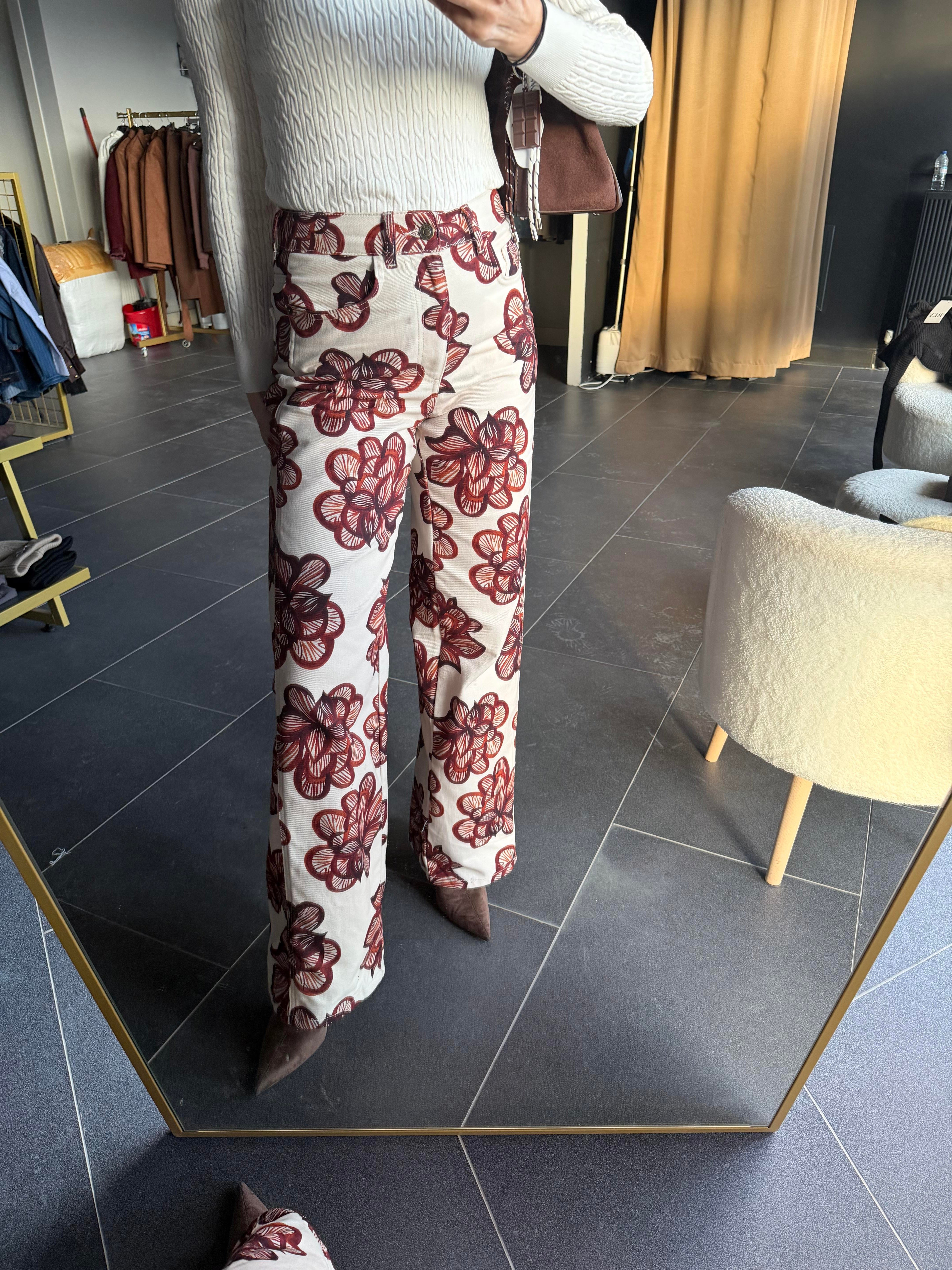 Harper Desenli Pantolon