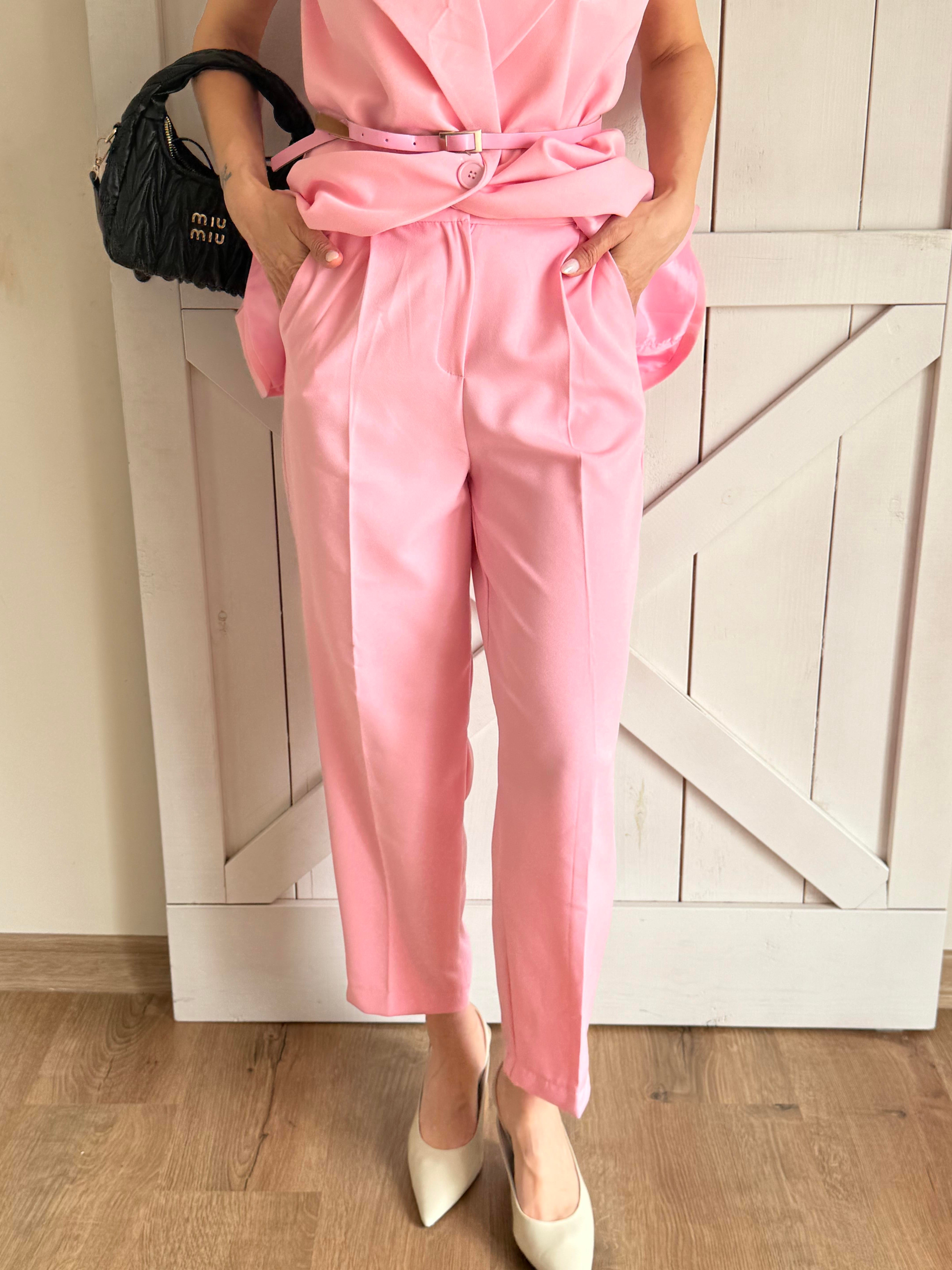 Havuç Pembe Pantolon