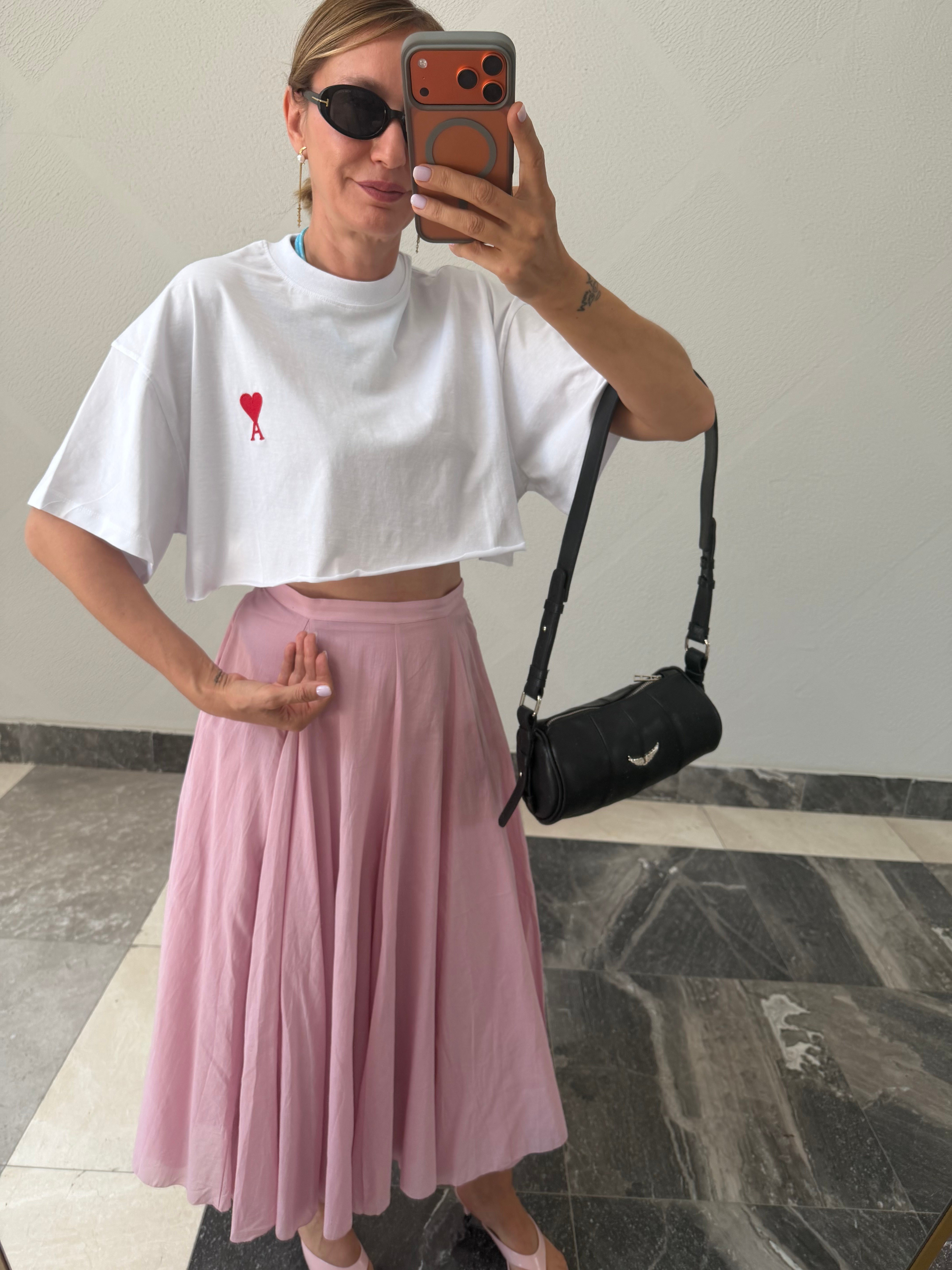 Heart Crop Tshirt 
