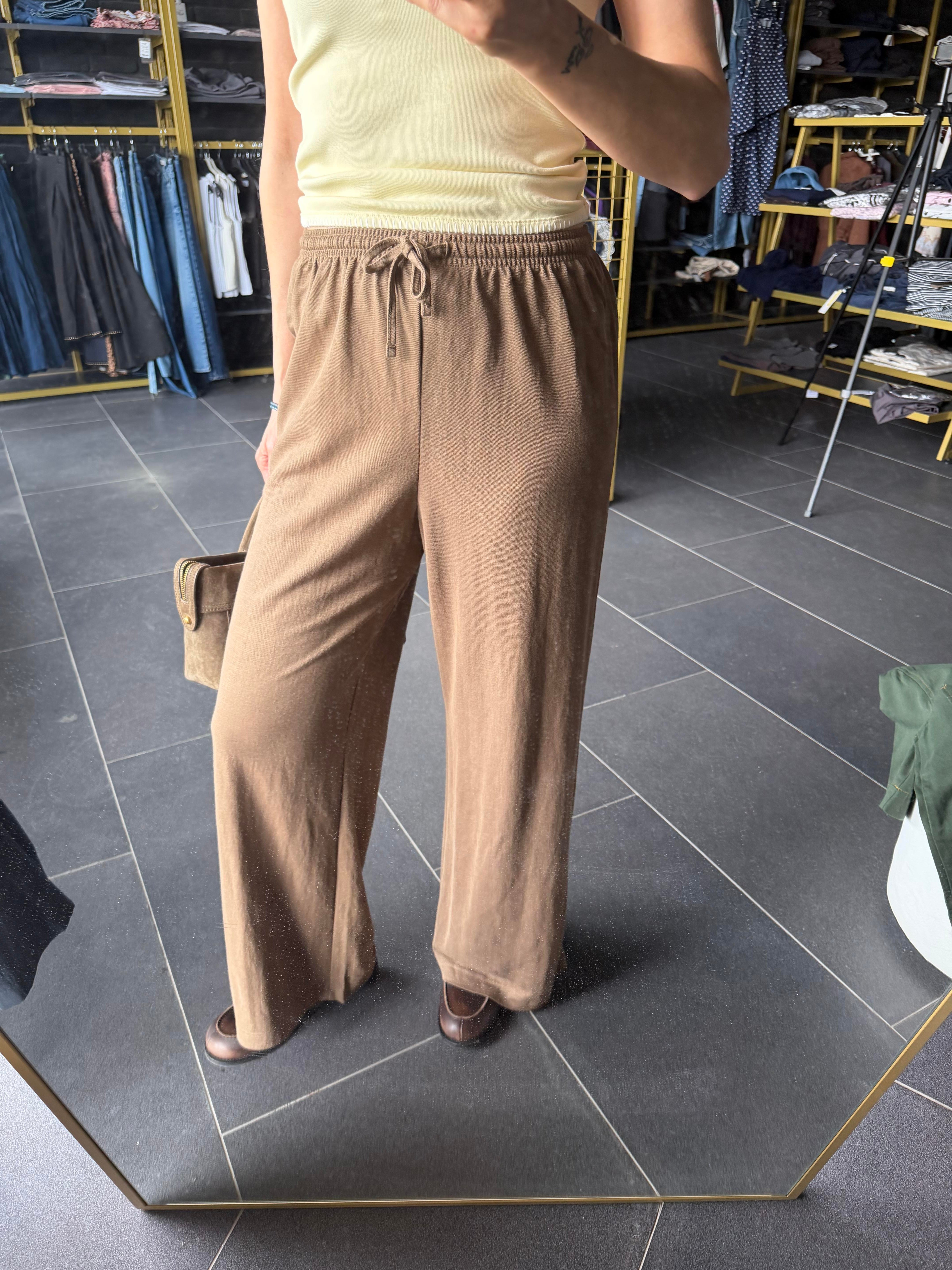 Hera Keten Karışımlı Pantolon 