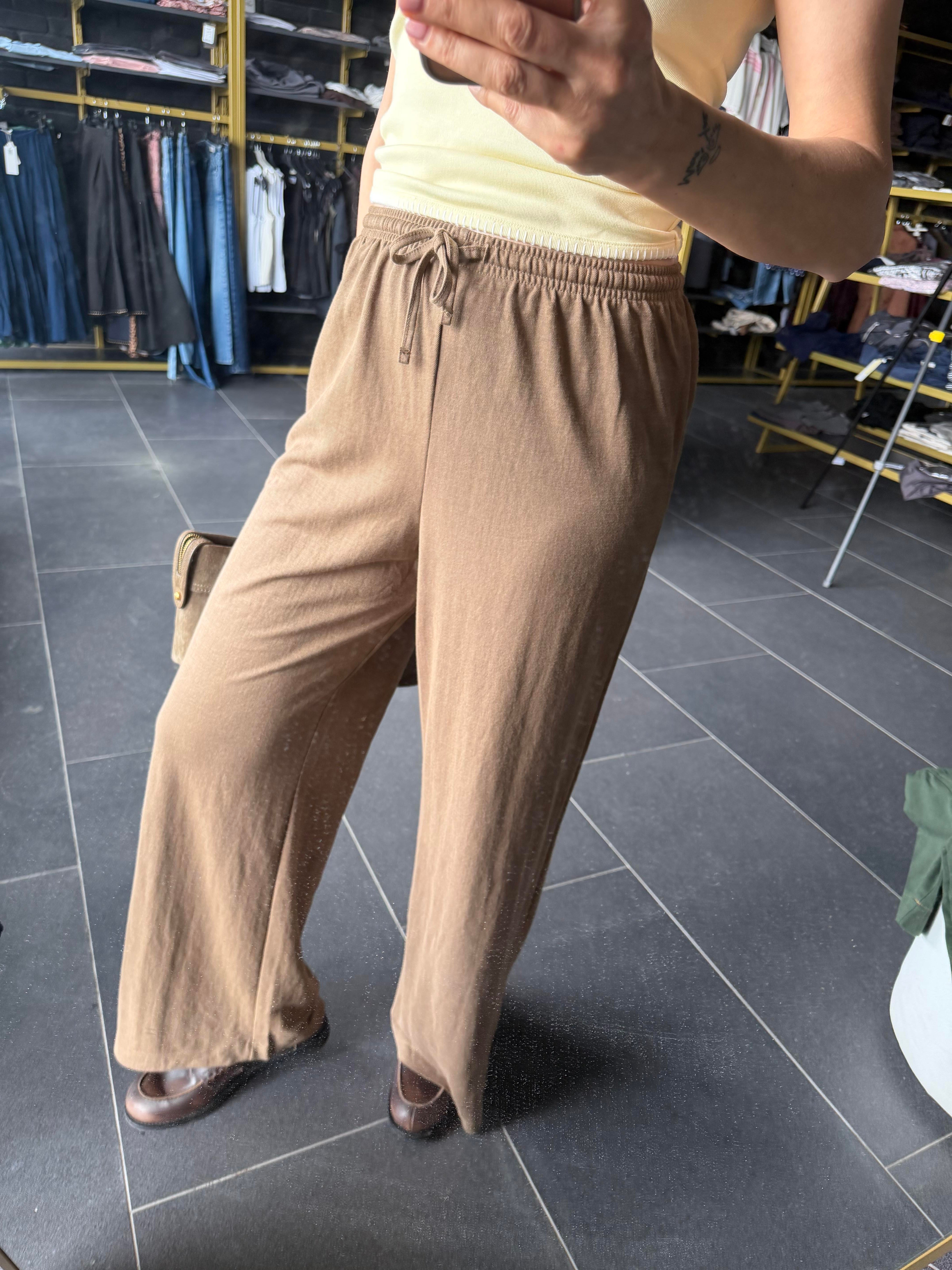 Hera Keten Karışımlı Pantolon 