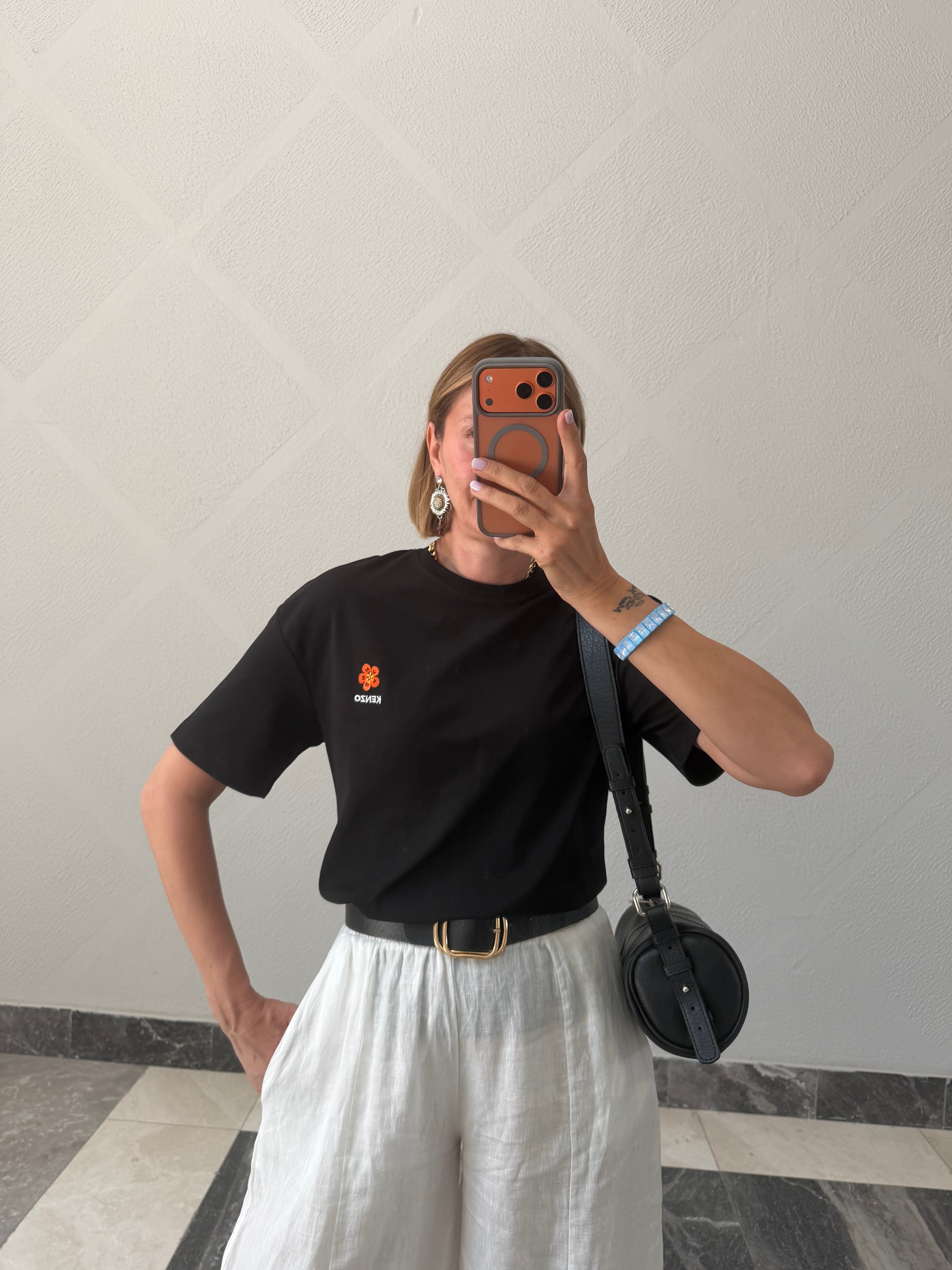 Hi Ken! Siyah Tshirt