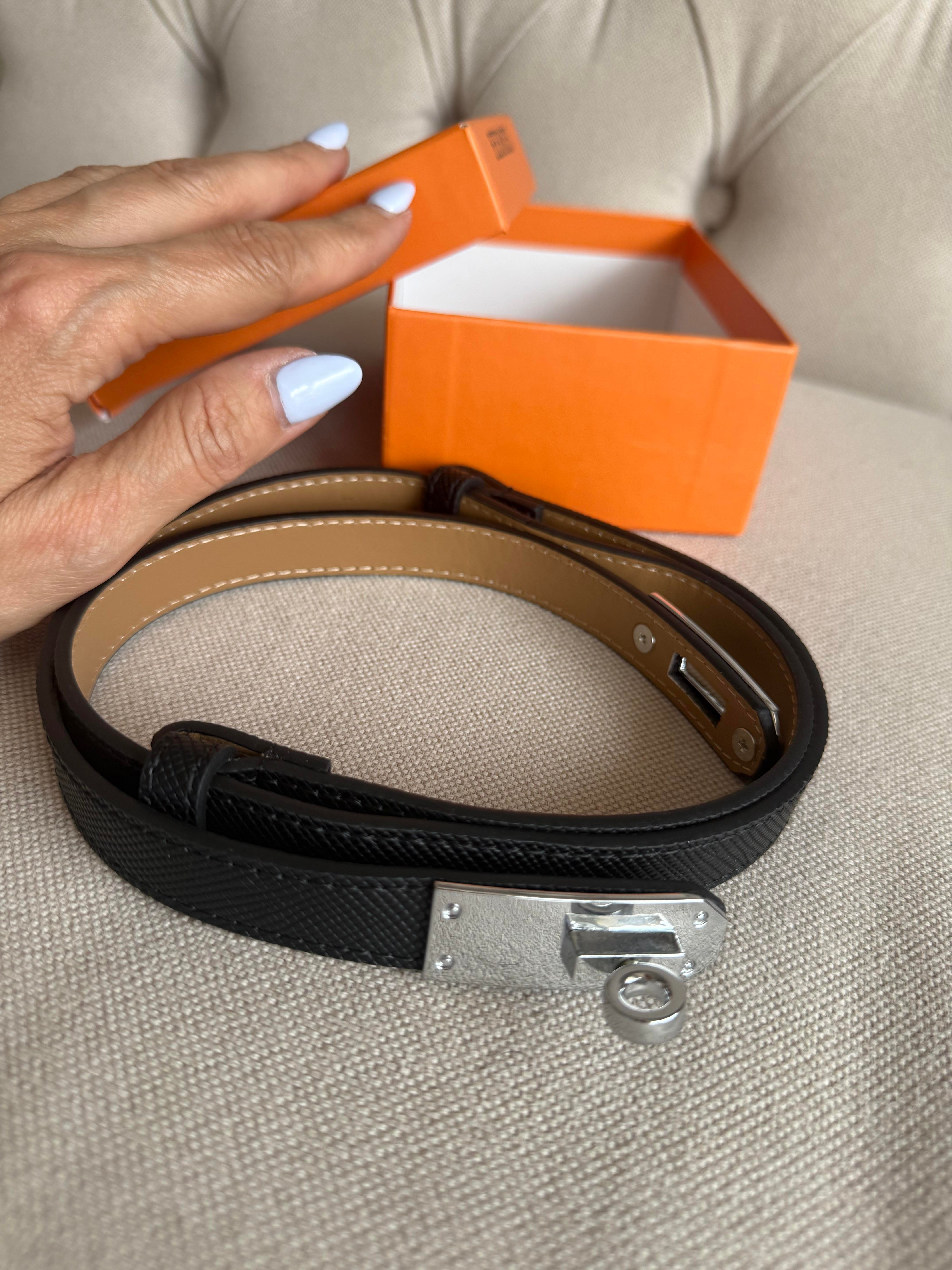 Hrs Ayarlanabilir Deri Siyah Kemer