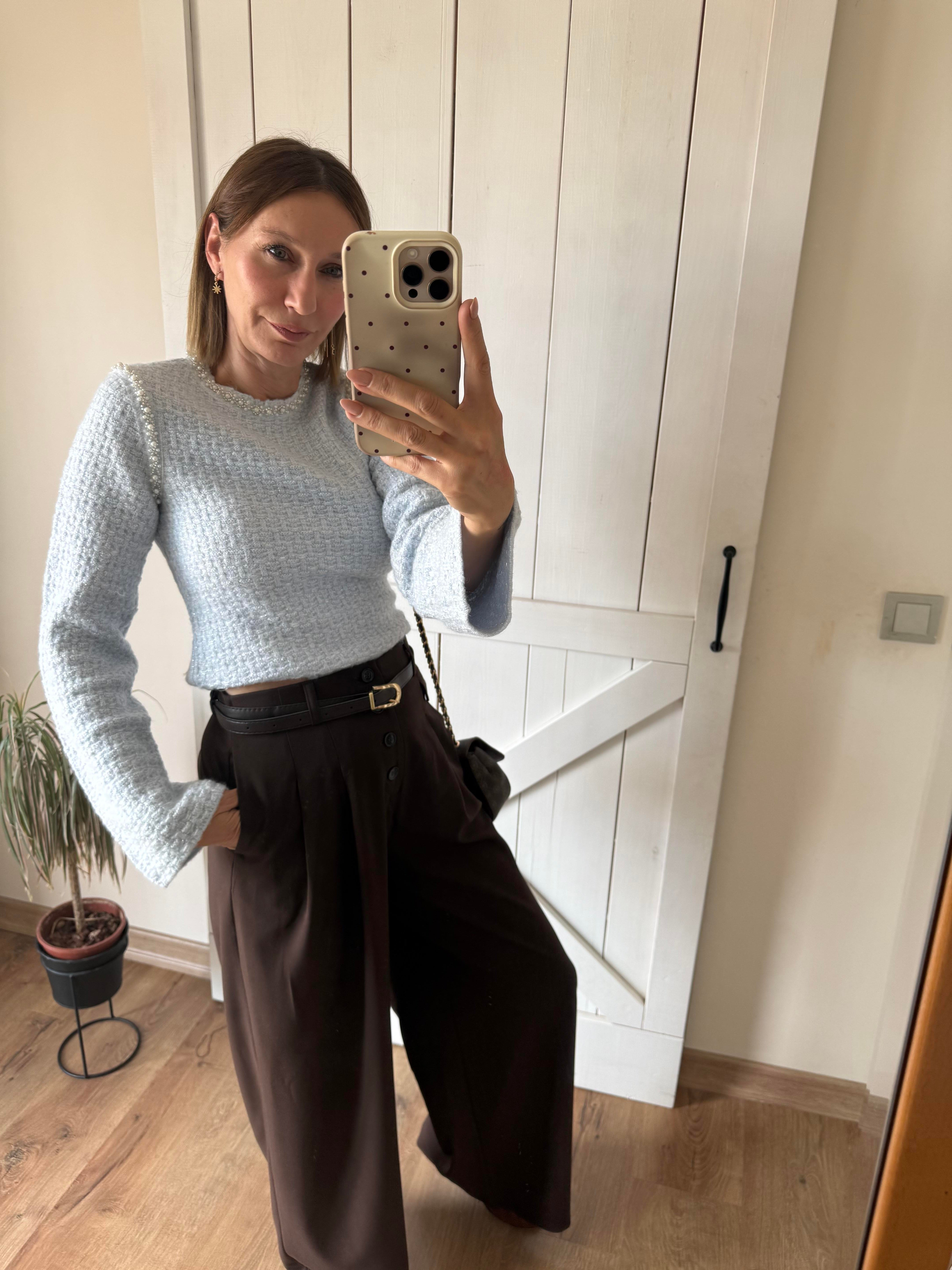 İnci İşlemeli Prenses Kazak