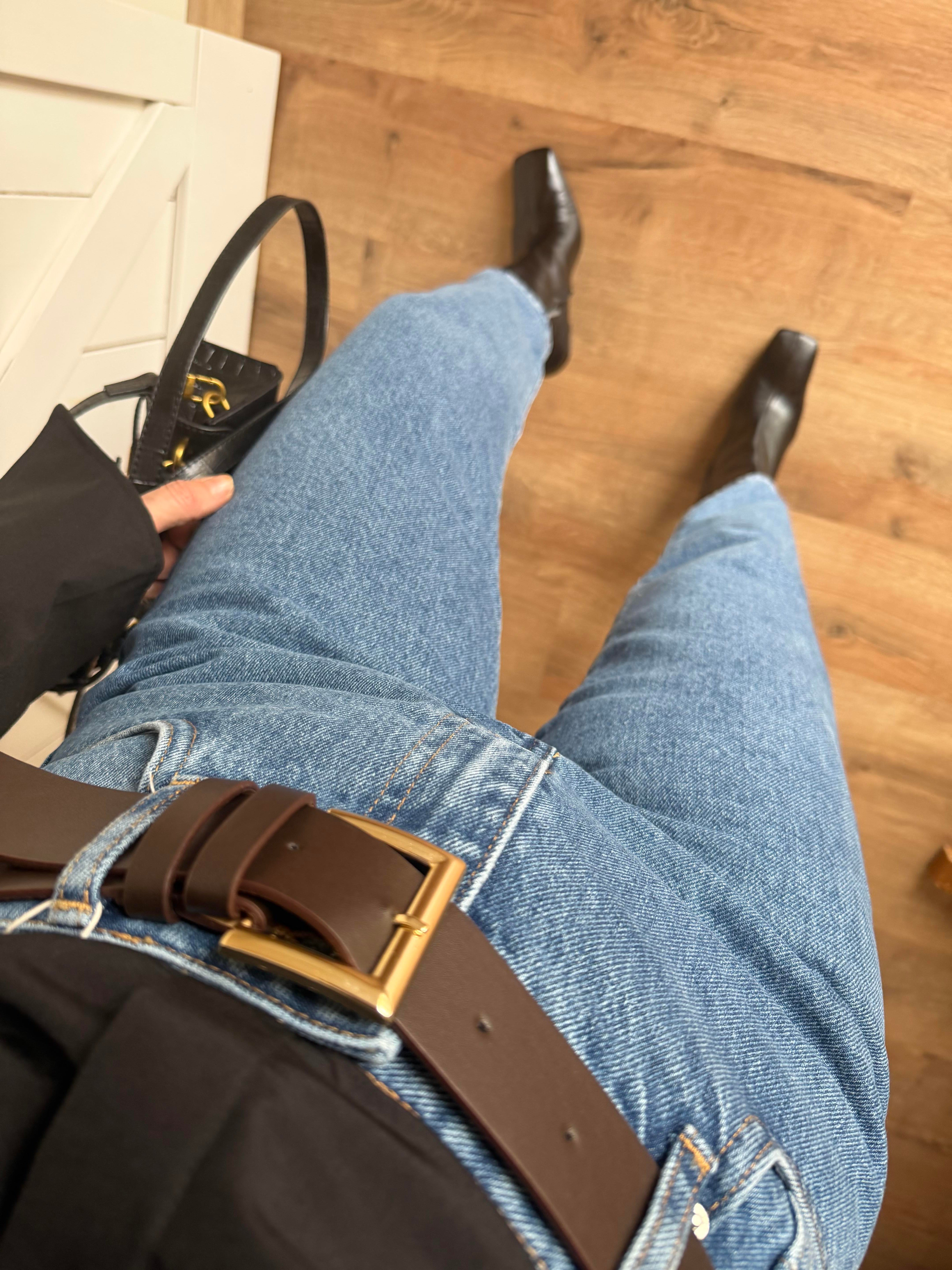 İpk Açık Mavi Mom Jeans