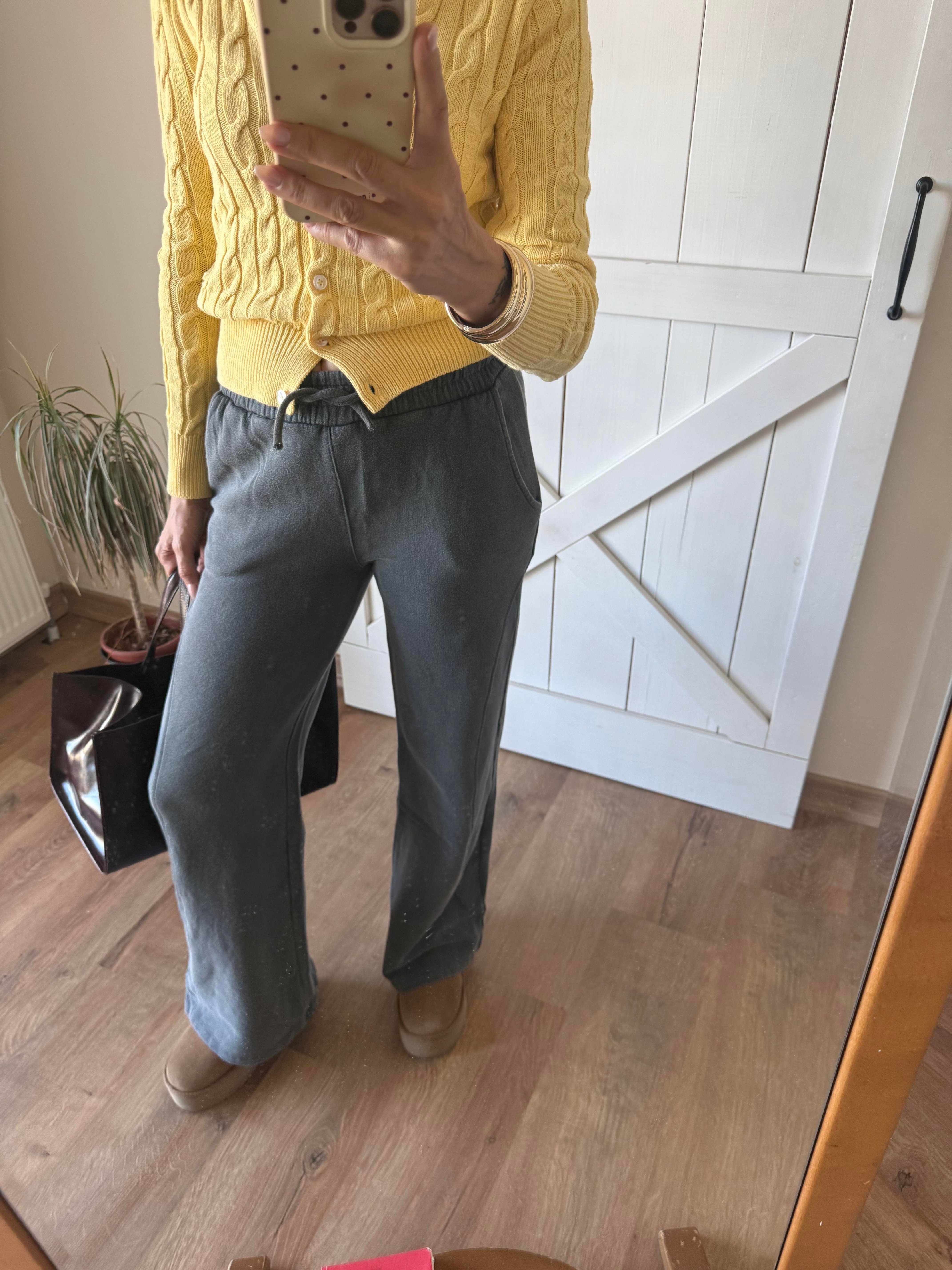 İpk Gri Teknik Kumaş Pantolon