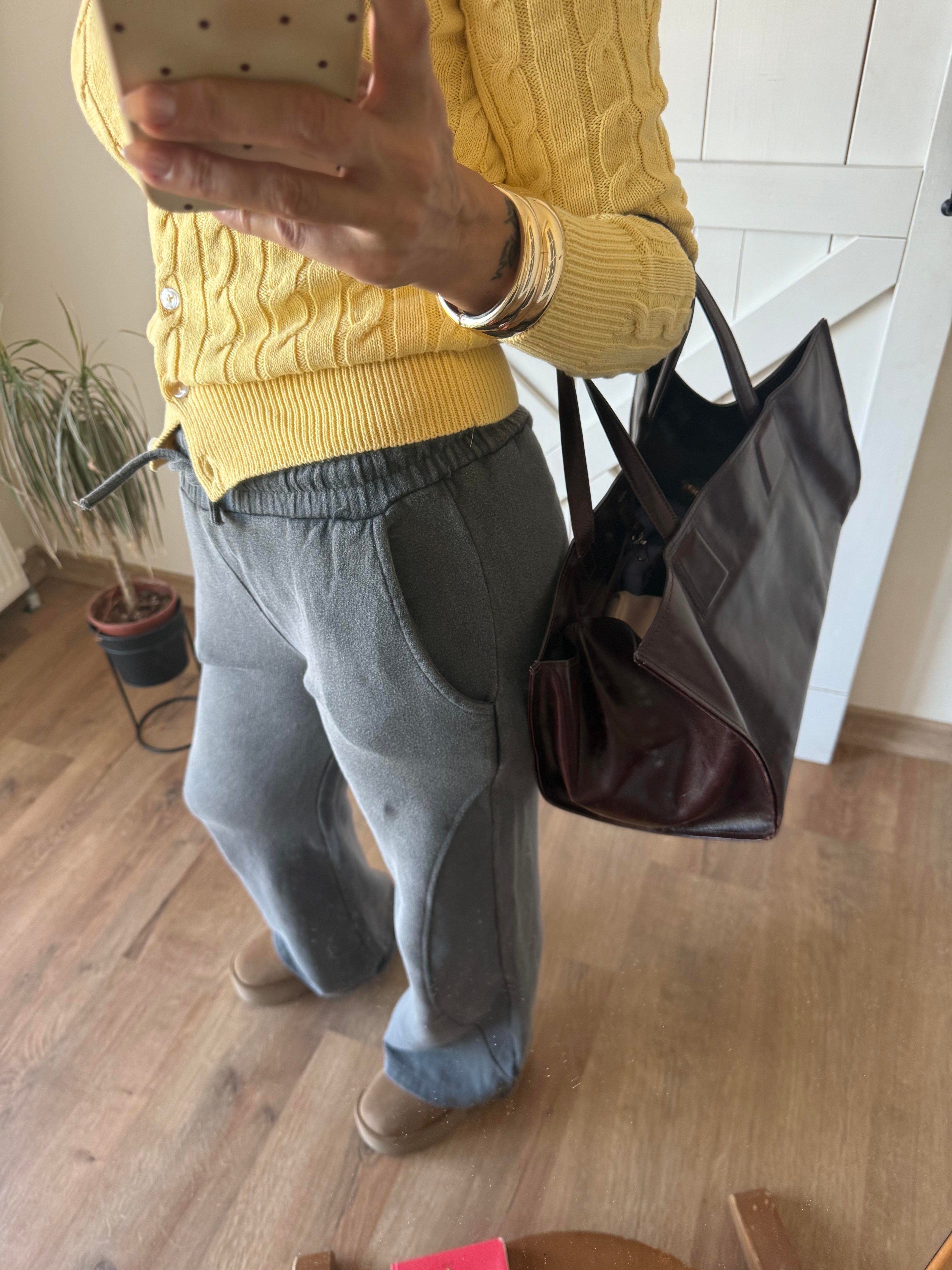 İpk Gri Teknik Kumaş Pantolon