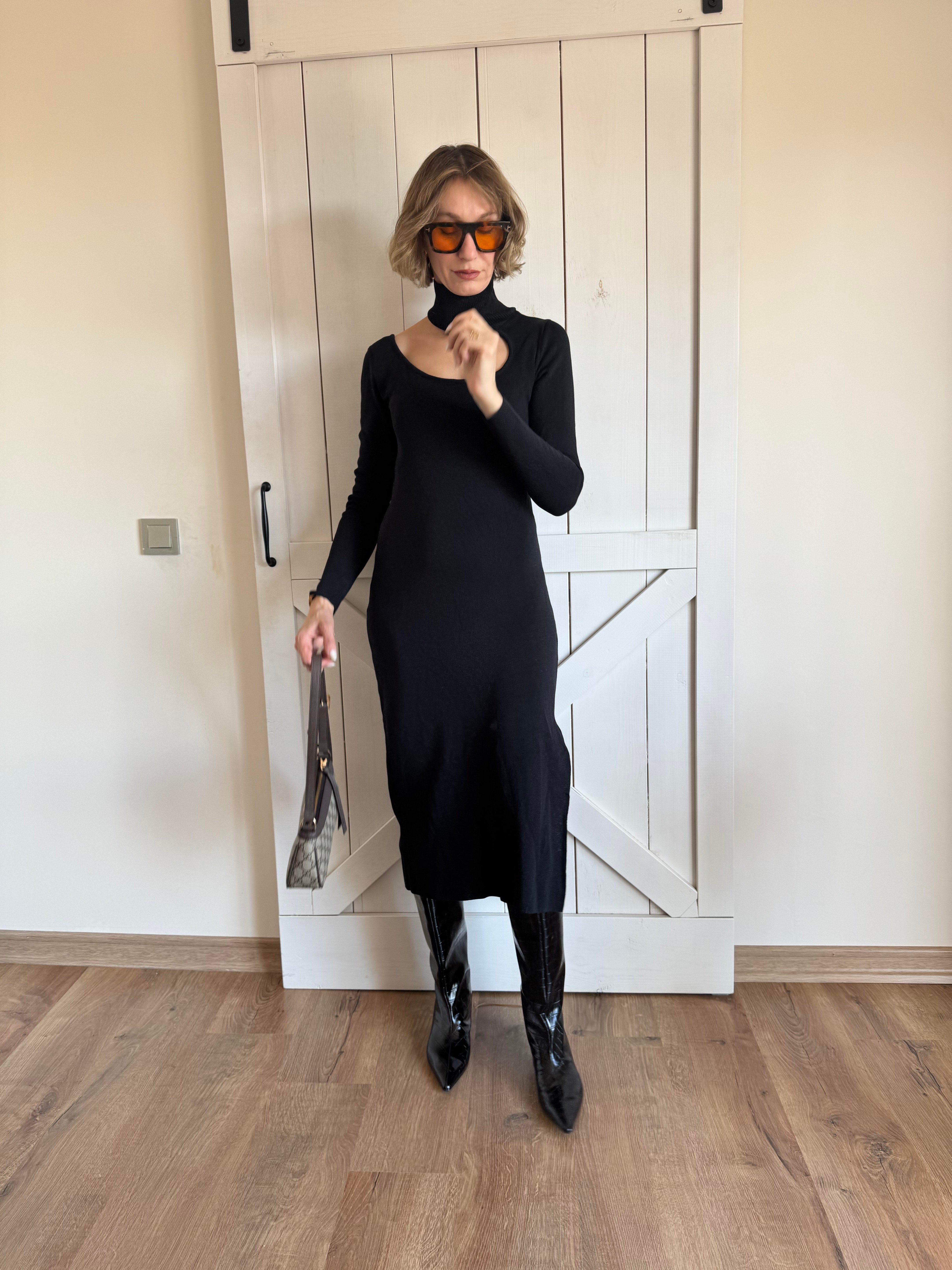 İpk Kol Detaylı Elbise