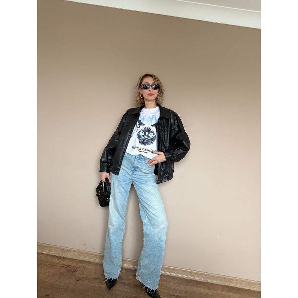 Jov Kadın Deri Ceket 